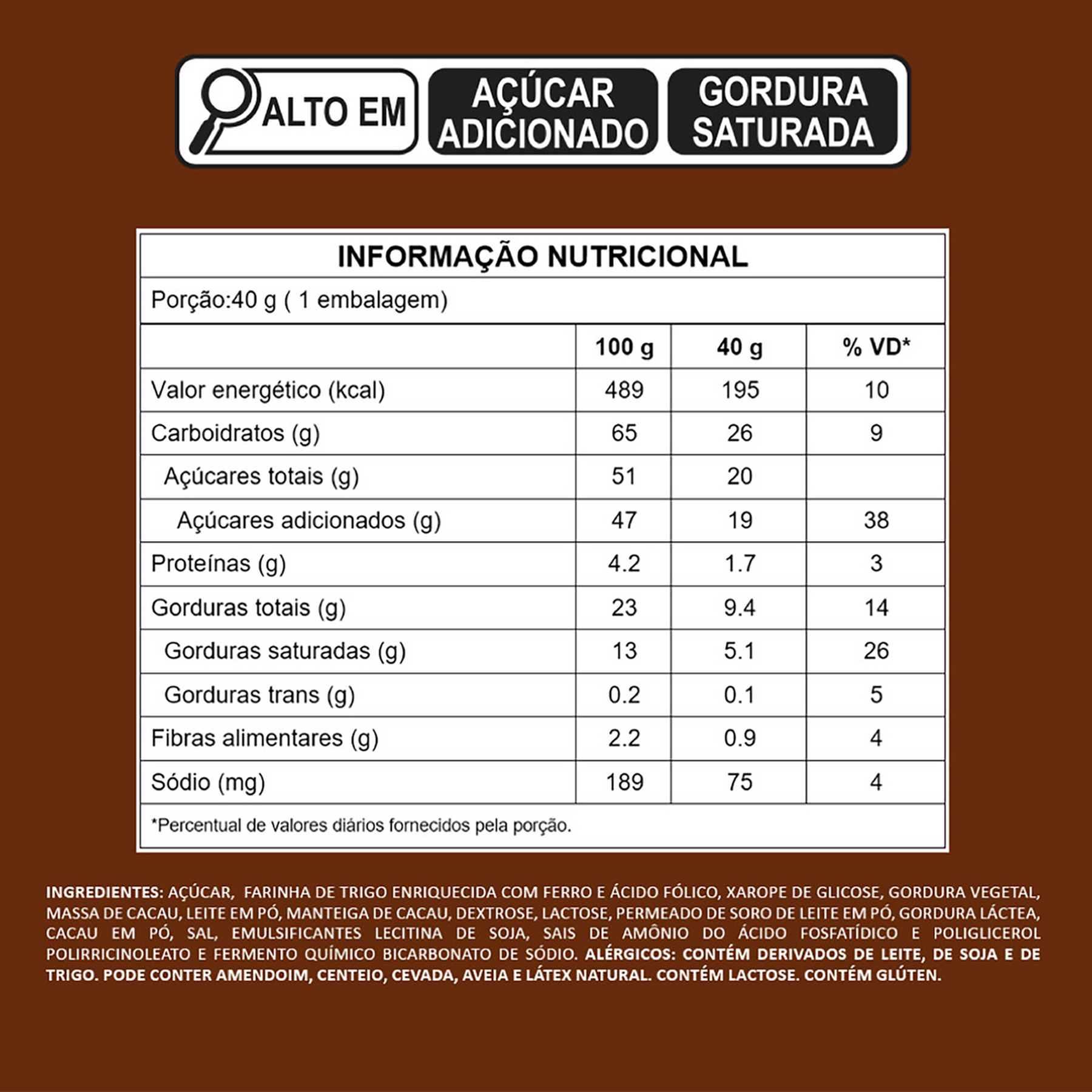 Bombom Triplo Chocolate Twix Pacote 40g&nbsp;
