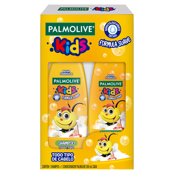 Shampoo + Condicionador Palmolive Kids 350ml Cada