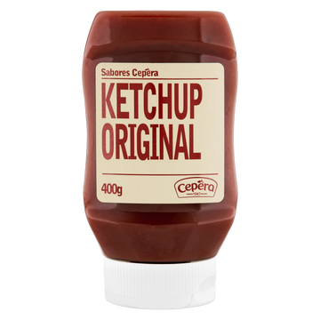 Ketchup Original Sabores Cepêra Squeeze 400g