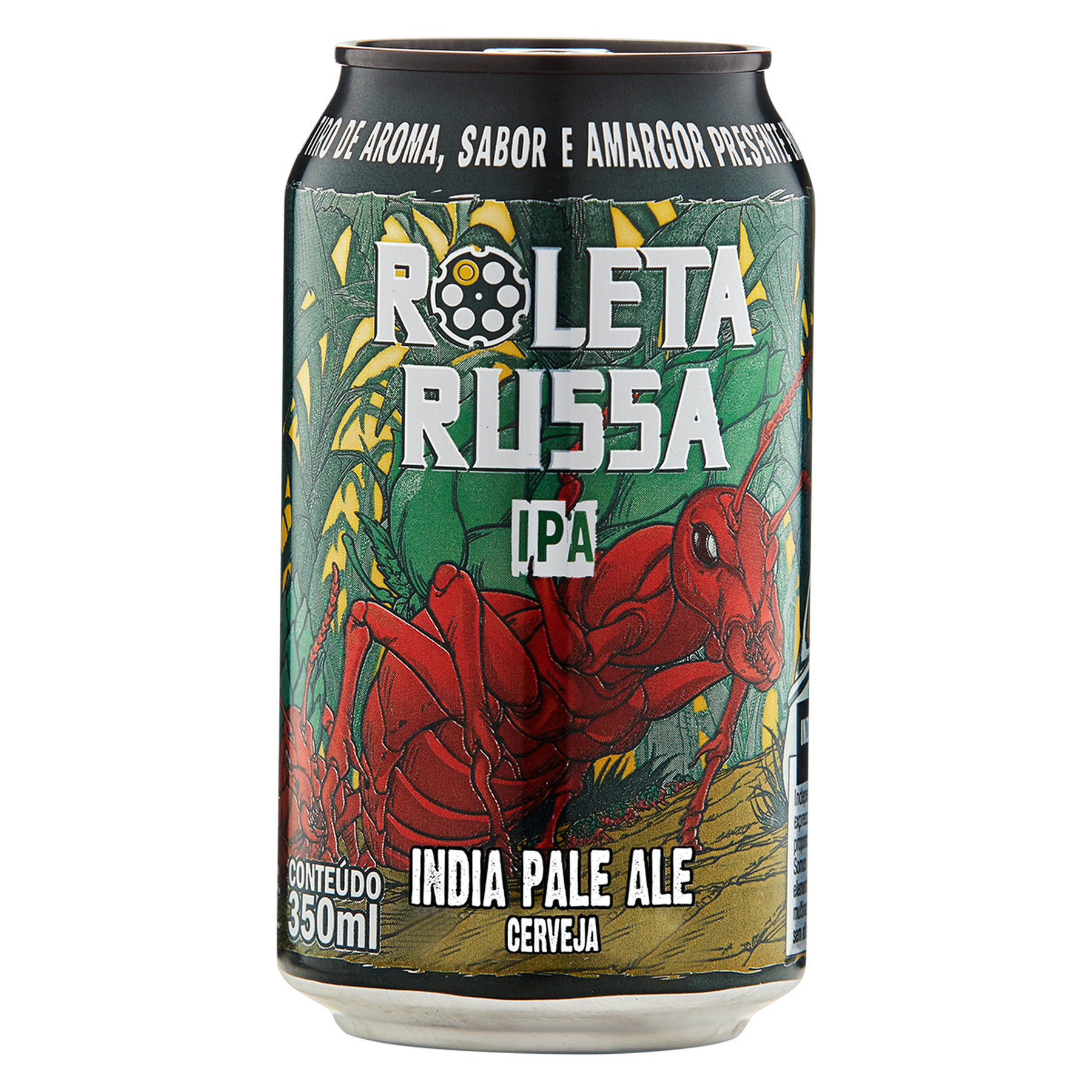 Cerveja IPA Roleta Russa Lata 350ml