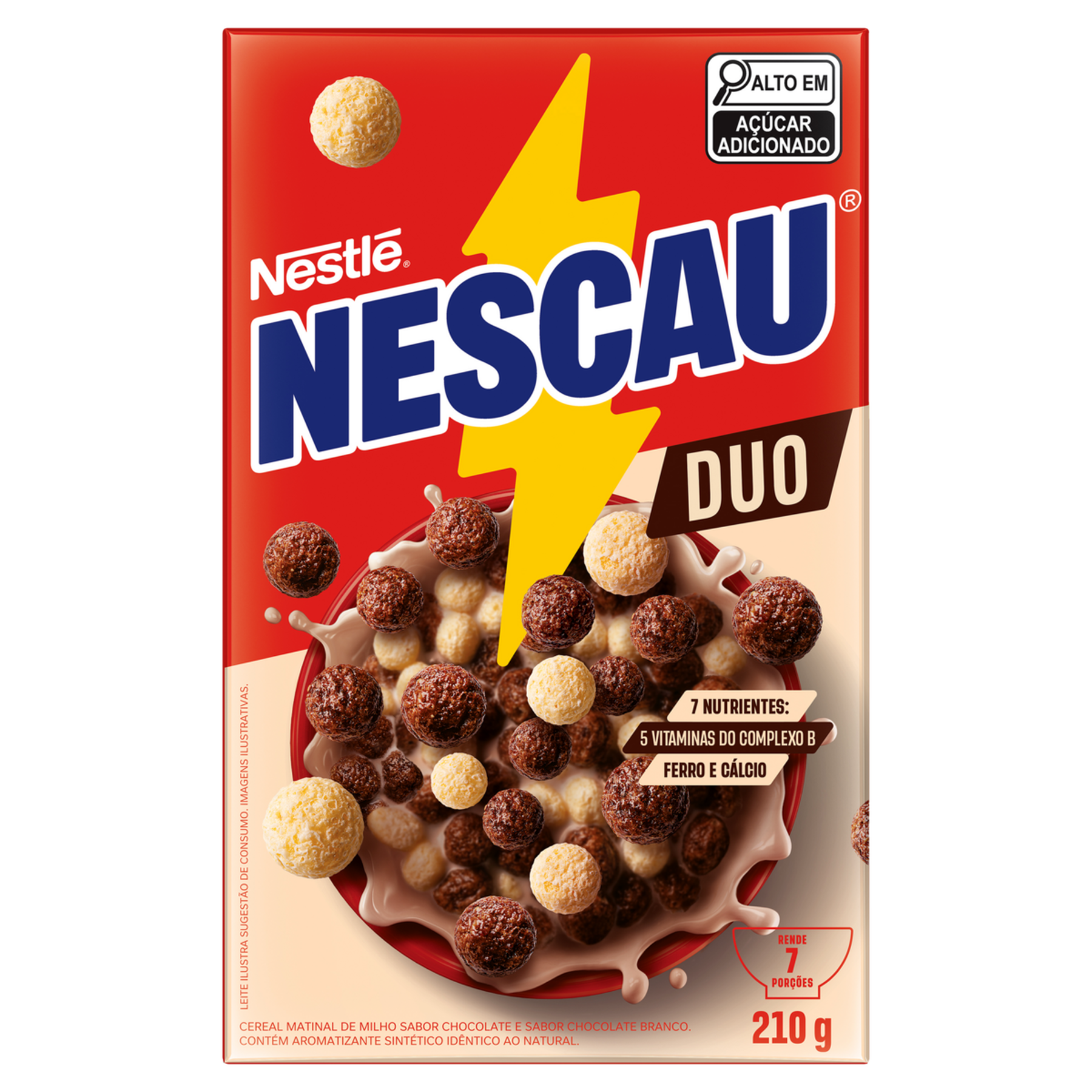 Cereal Matinal Duo Nescau Caixa 210g