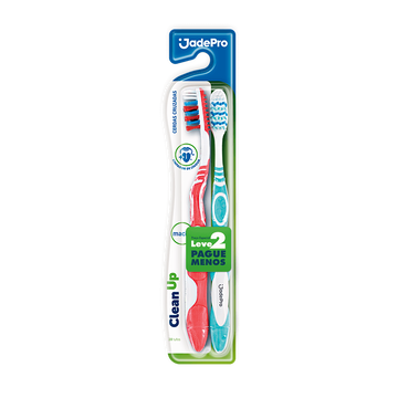 Escova Dental Clean Up 709 Jadefrog - Embalagem Leve 2 Pague 1