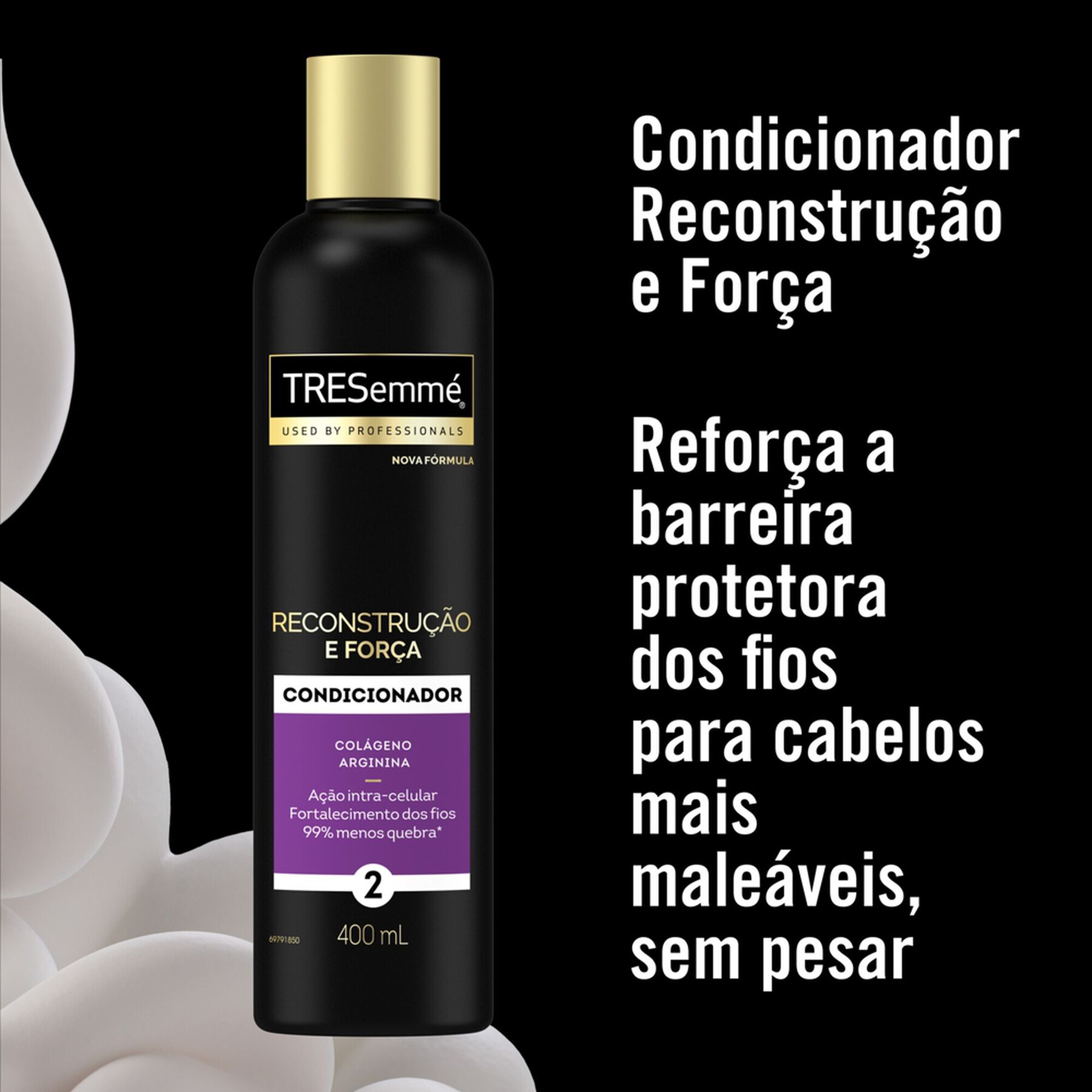 Condicionador Reconstru&ccedil;&atilde;o e For&ccedil;a Tresemm&eacute; Frasco 400ml