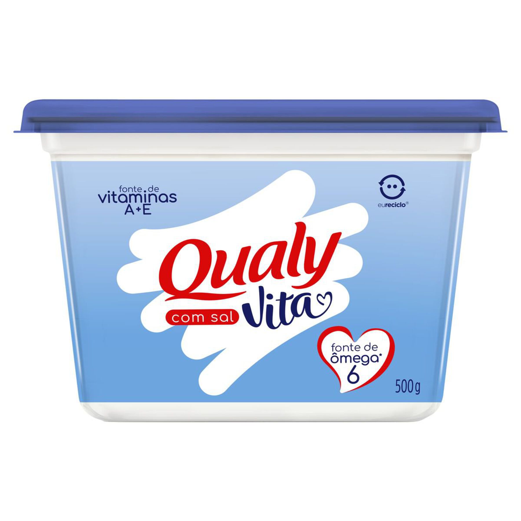 Margarina com Sal Vita Qualy Pote 500g&nbsp;