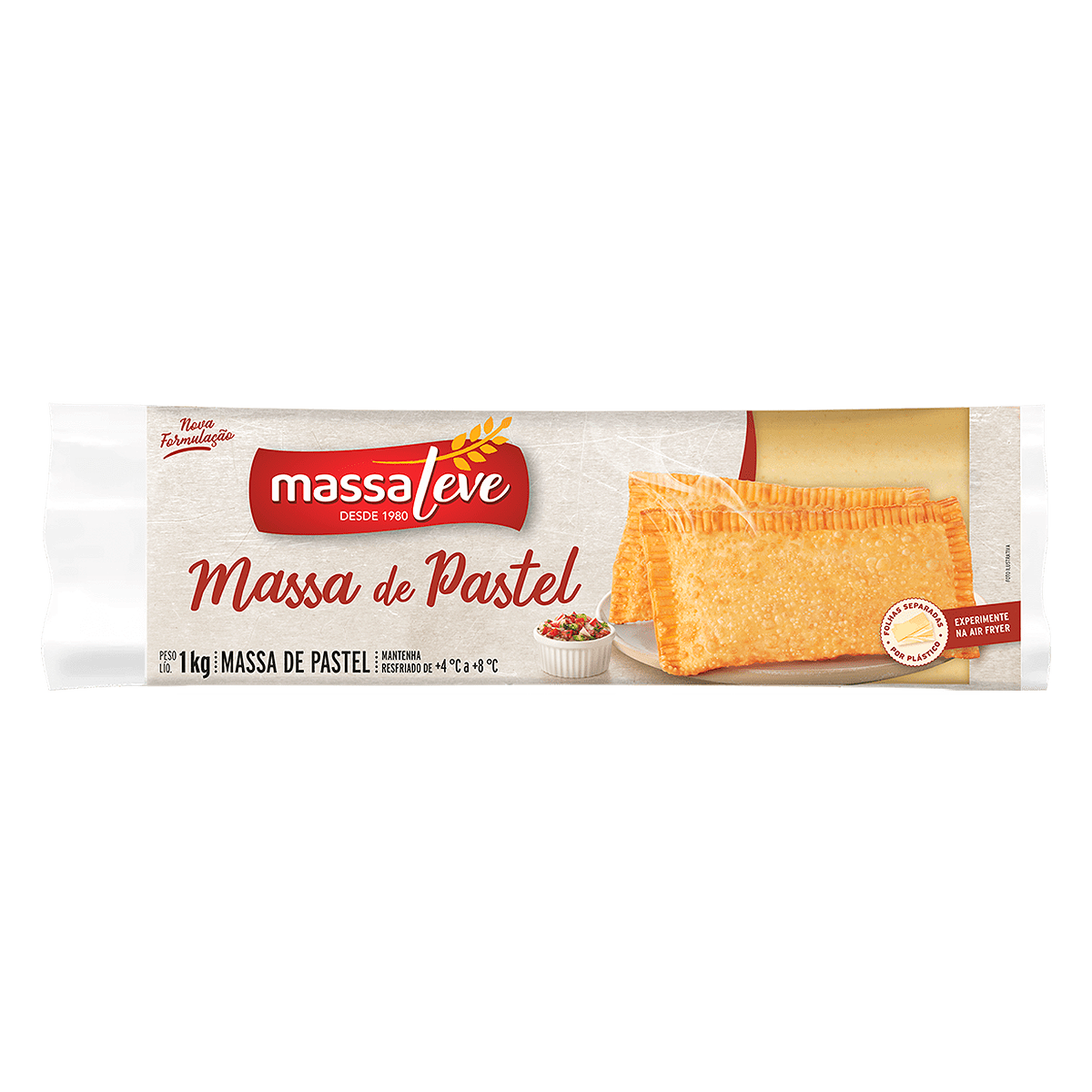 Massa Pastel Massa Leve 1kg