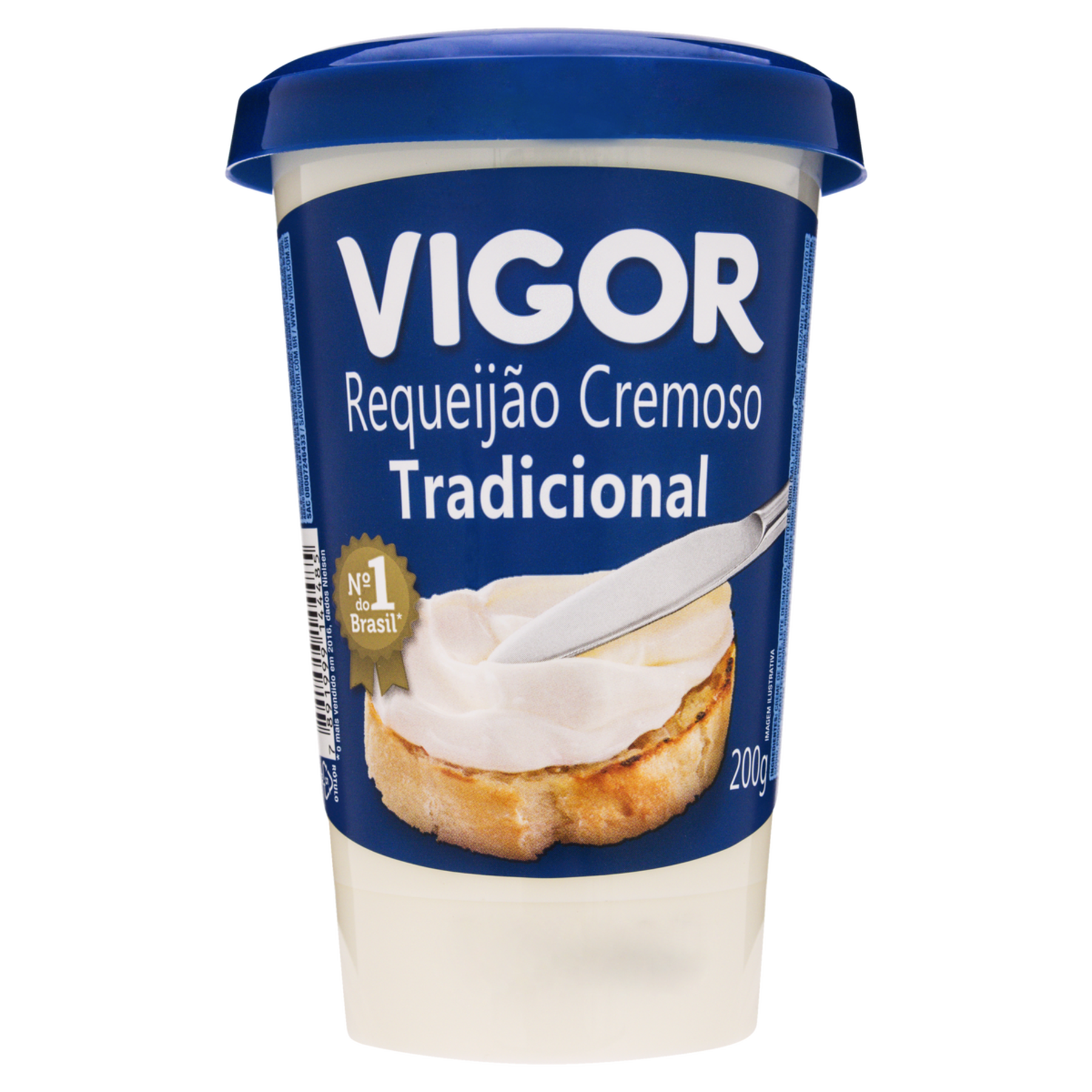 Requeijão Cremoso Tradicional Vigor Copo 200g