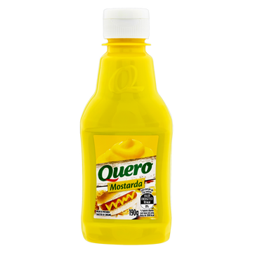 Mostarda Amarela Quero Squeeze 190g