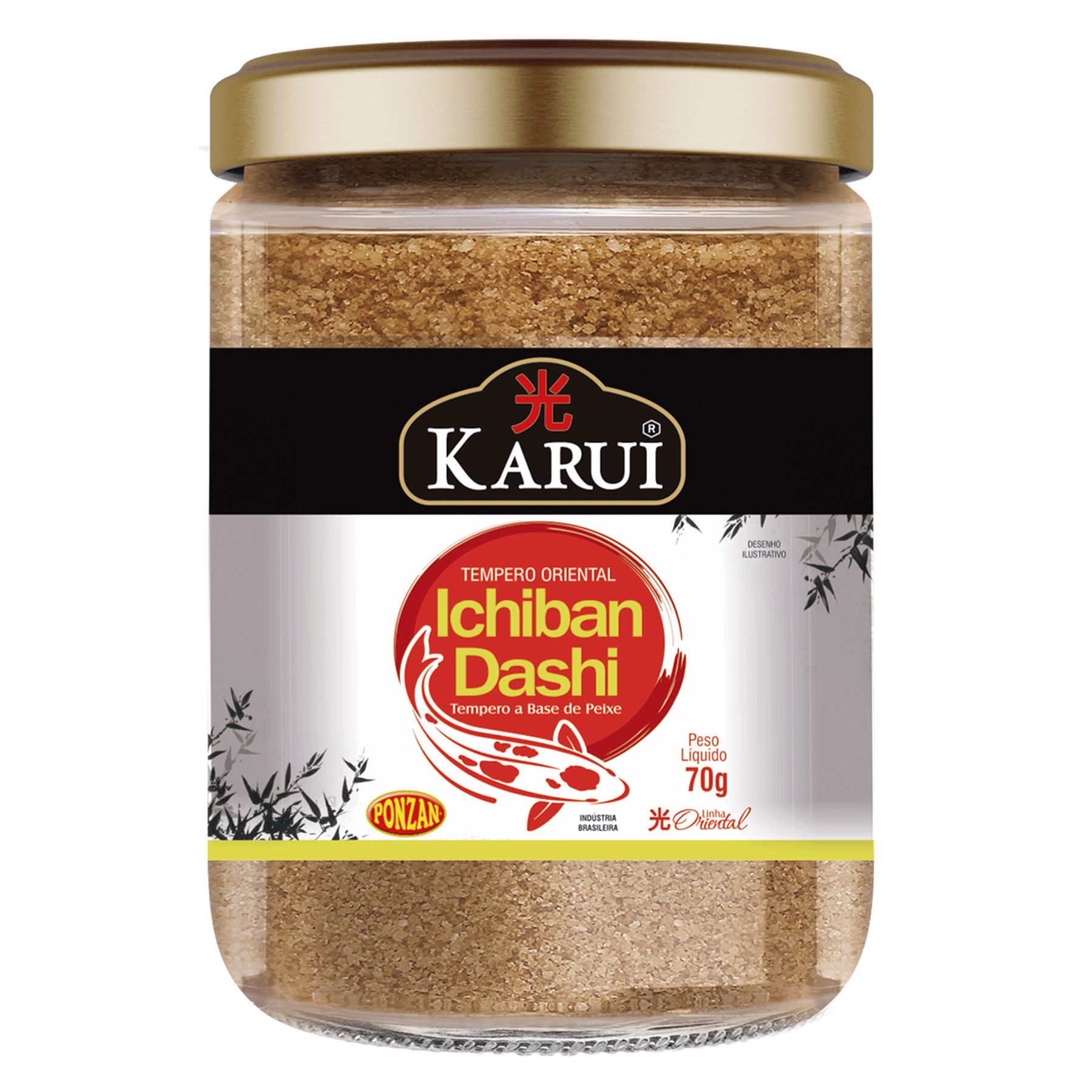 Tempero Ichiban Dashi Karui Vidro 70g