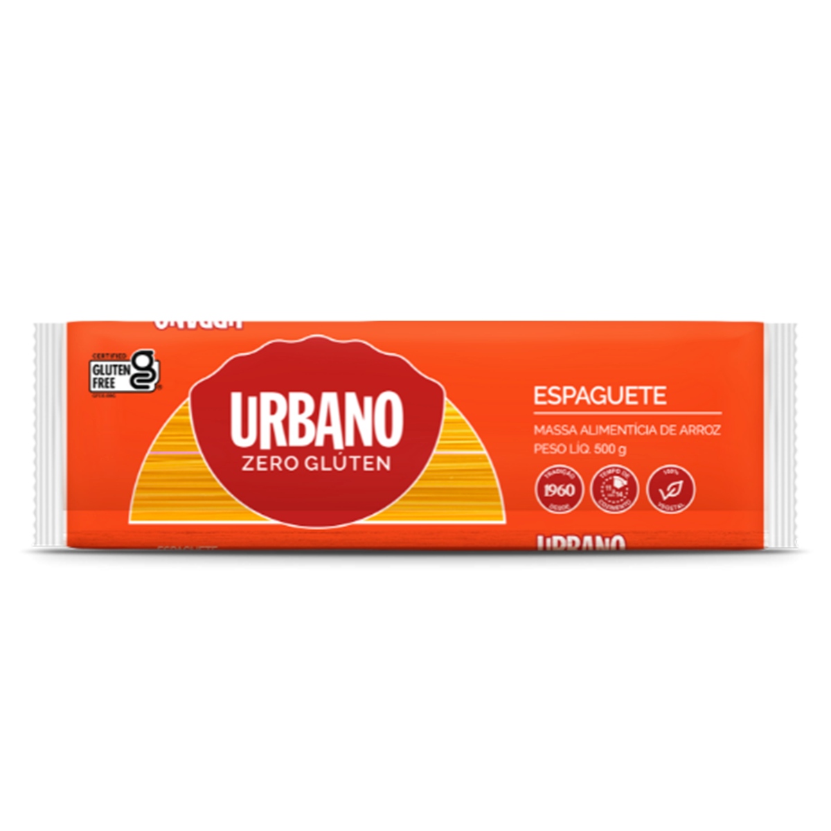 Macarr&atilde;o Urbano Sem Gl&uacute;ten 500g, Espaguete