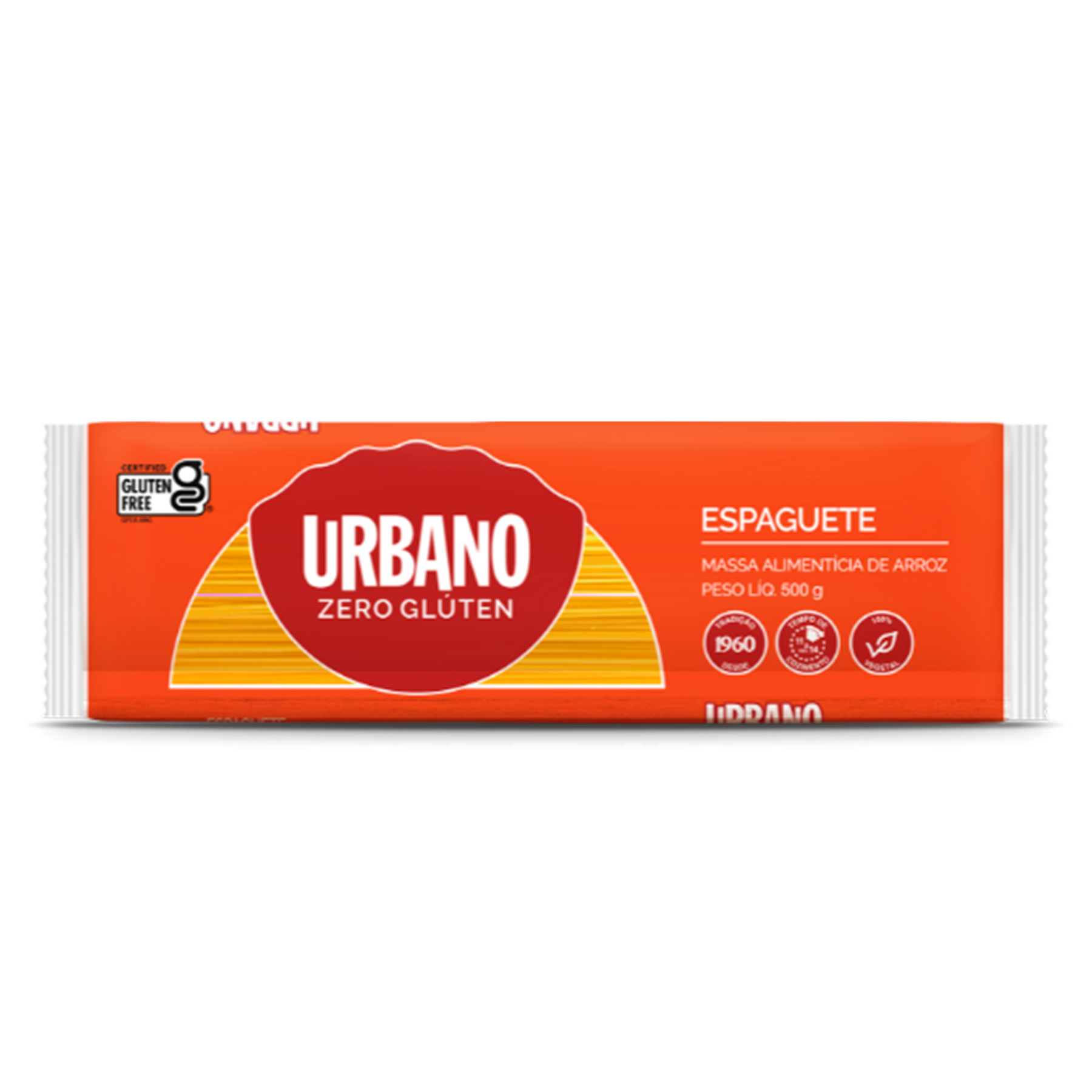 Macarr&atilde;o Urbano Sem Gl&uacute;ten 500g, Espaguete