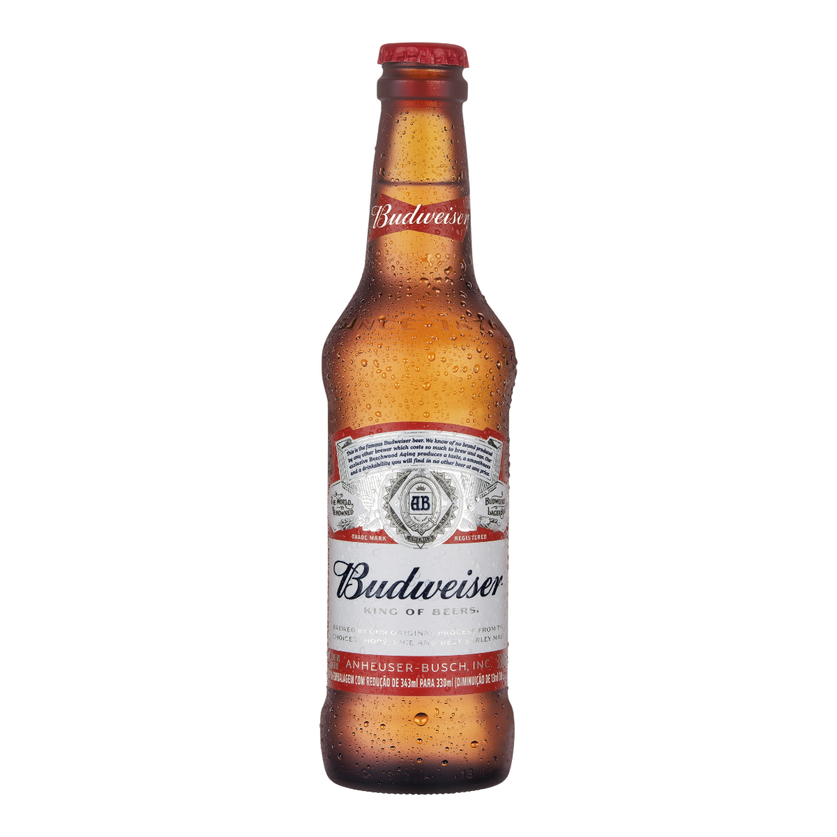 Cerveja Budweiser American Lager 330ml Long Neck
