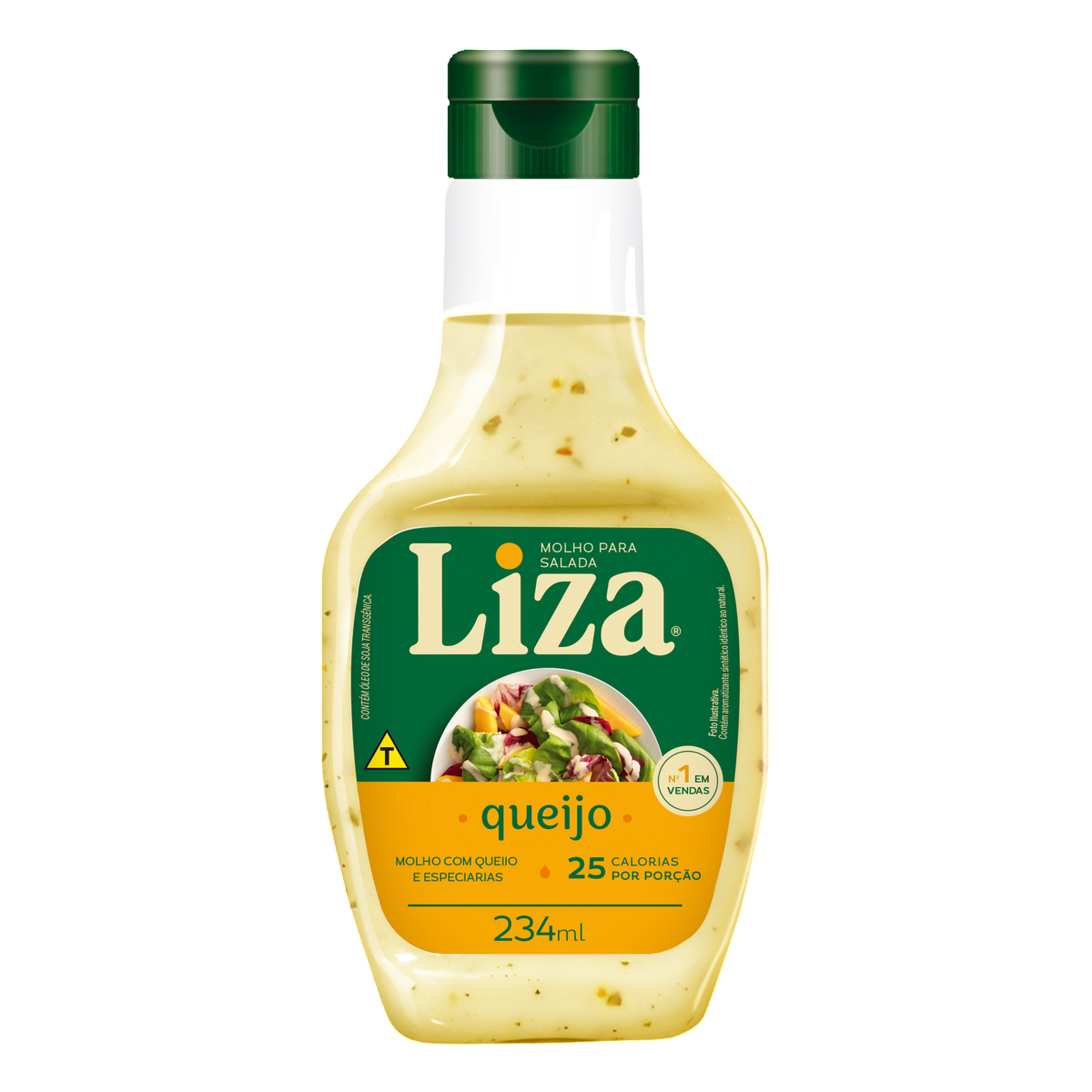 Molho para Salada Queijos Liza Squeeze 234ml