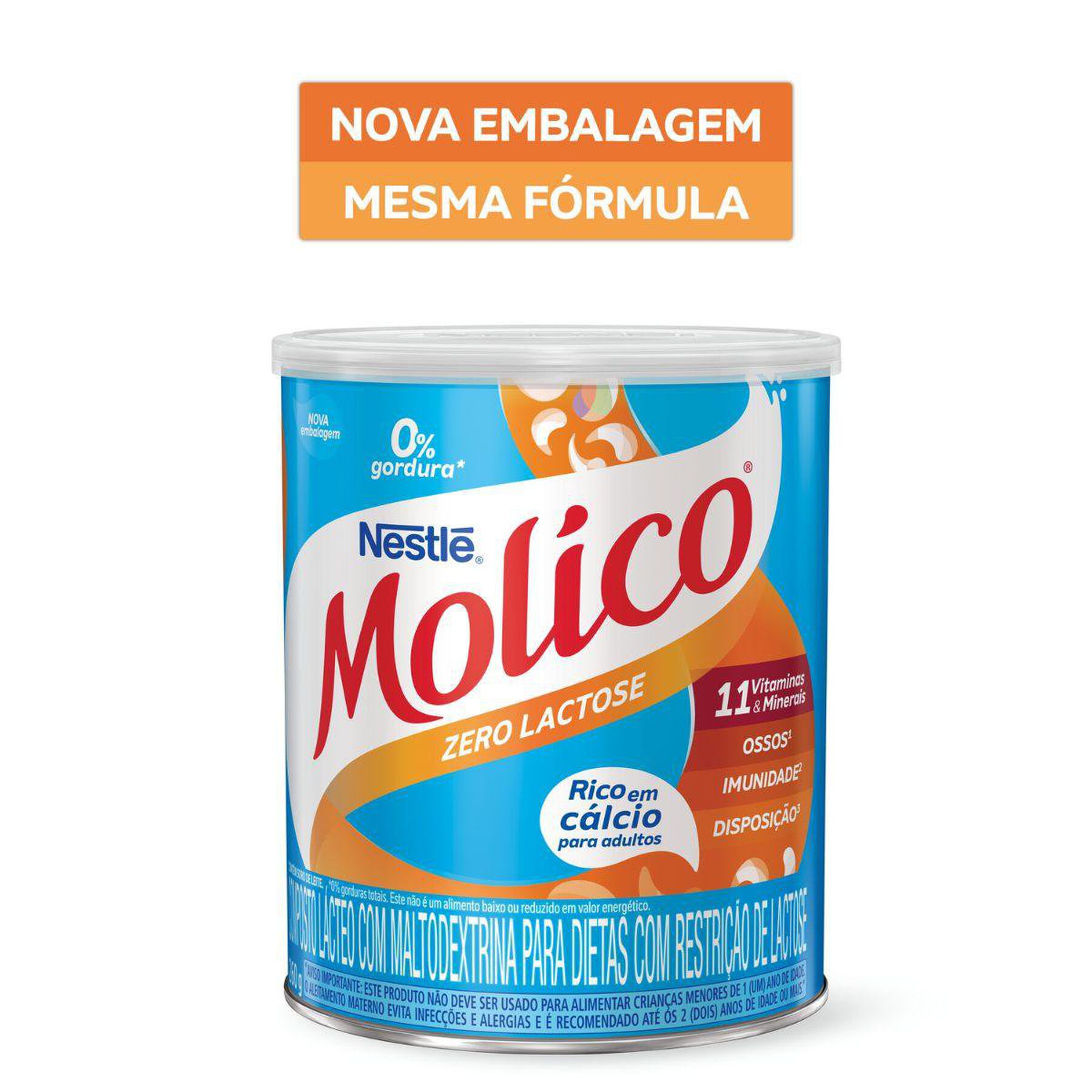 MOLICO Zero Lactose Lata 260g