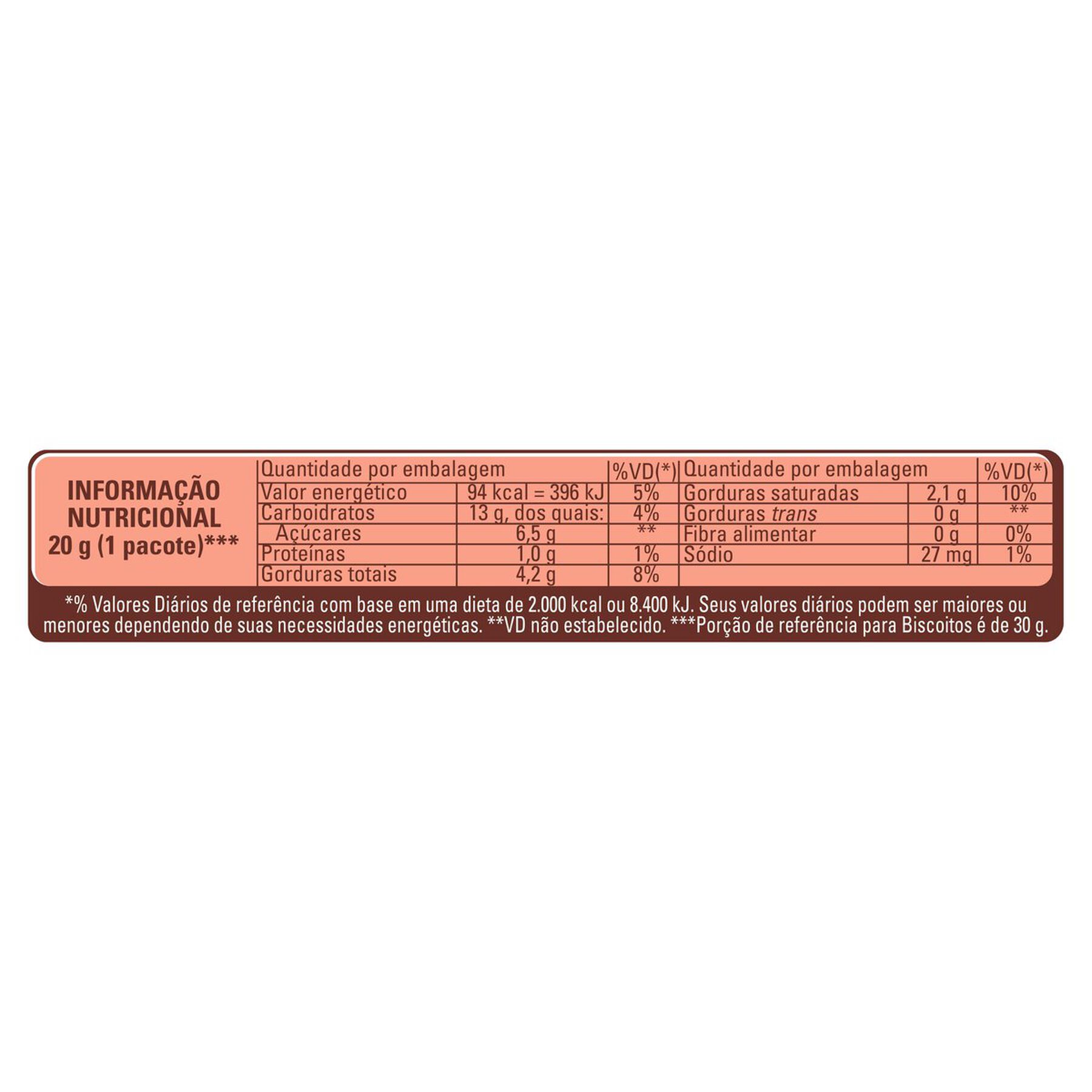 Biscoito Cookie Nescau Duo Nestlé Pacote 60g