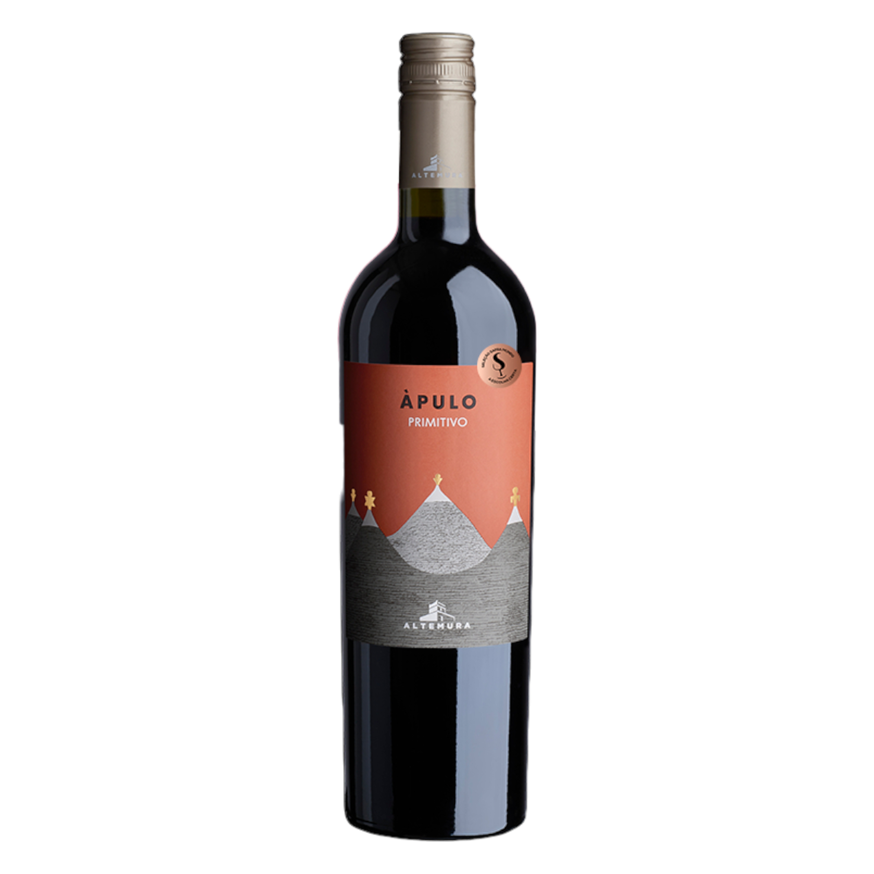 Vinho Tinto Apulo Primitivo Salento Garrafa 750ml