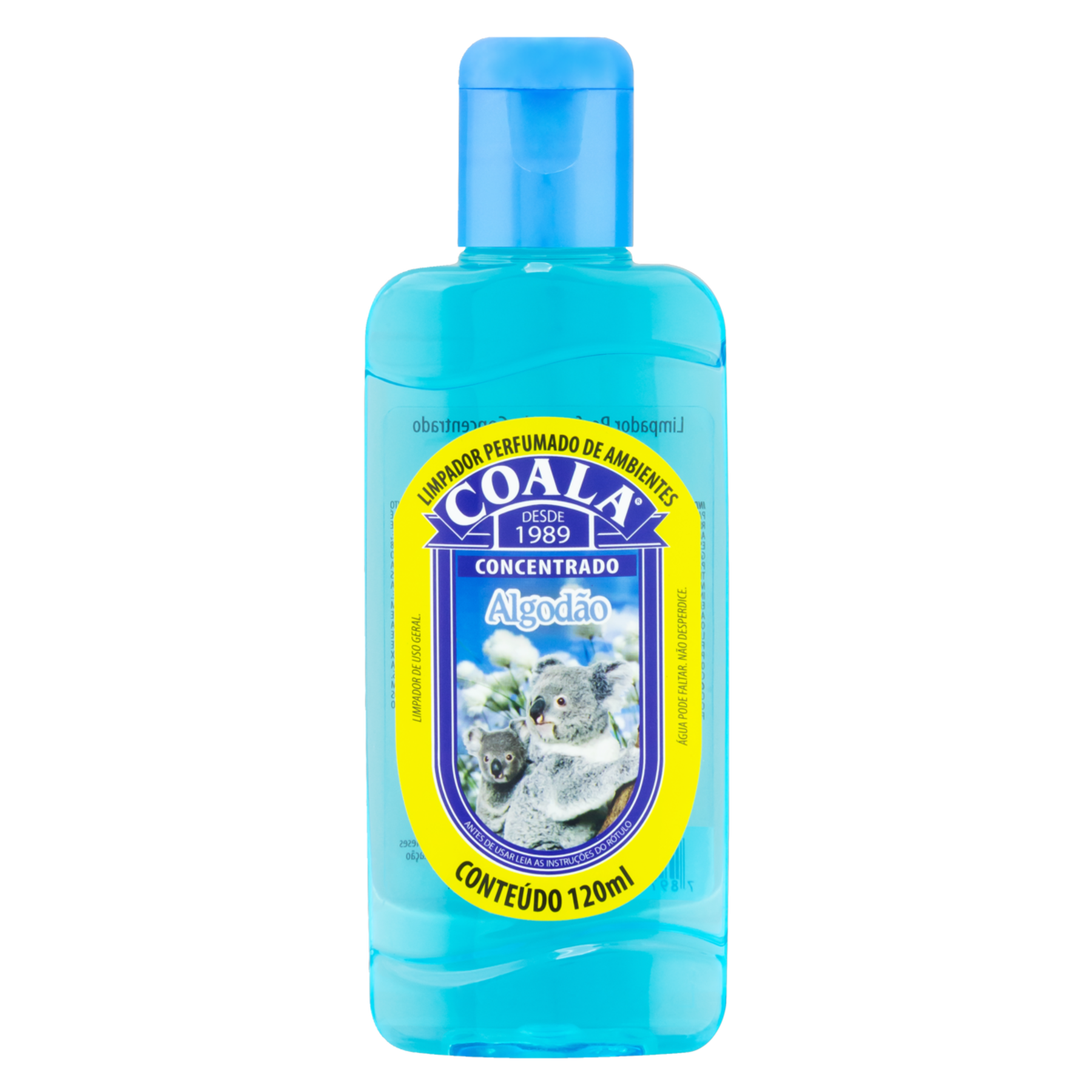 Limpador Perfumado Concentrado Algodão Coala Squeeze 120ml