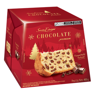 Panetttone Chocolate Santa Edwiges 400g