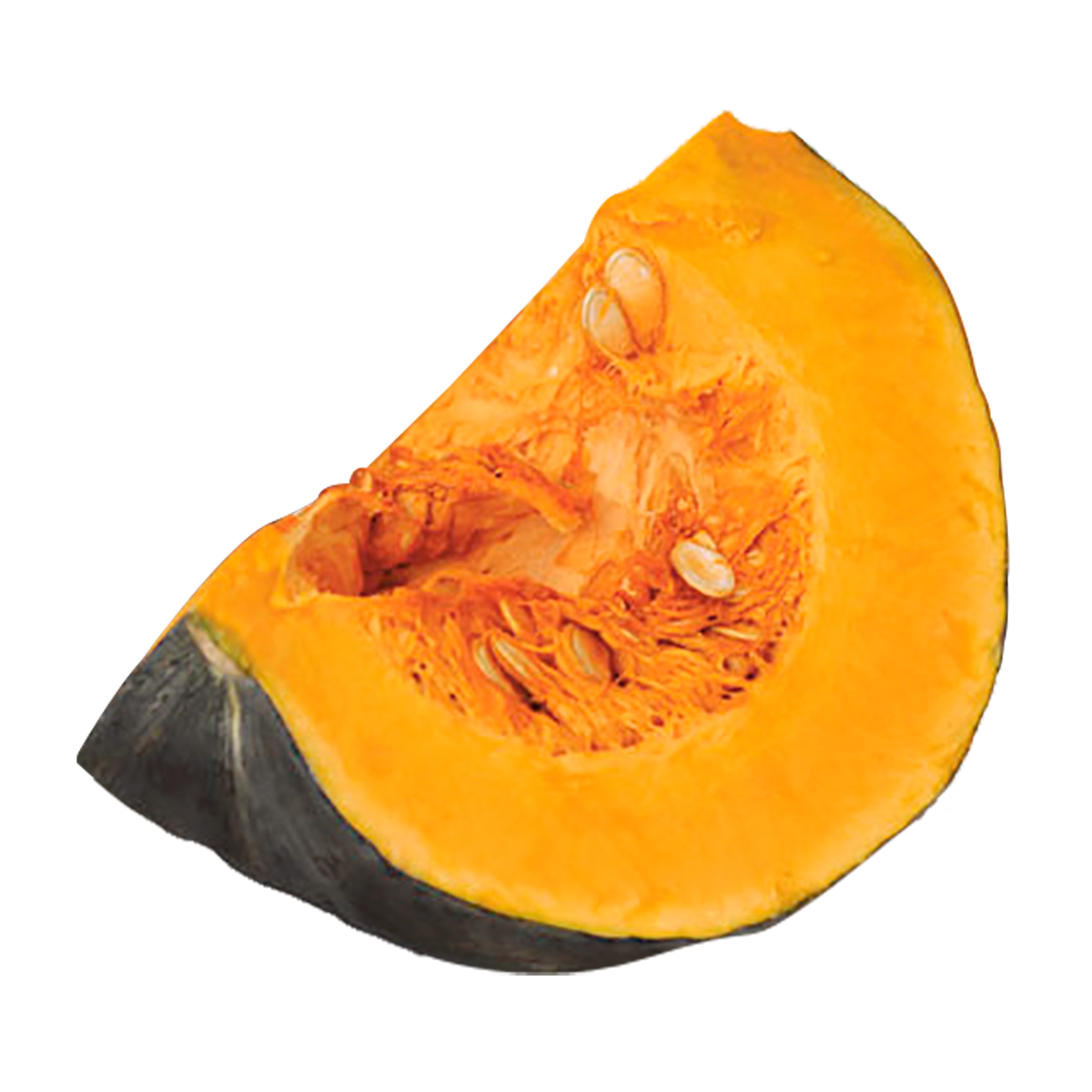 Ab&oacute;bora Japonesa Cortada ao Meio aprox. 1.250g