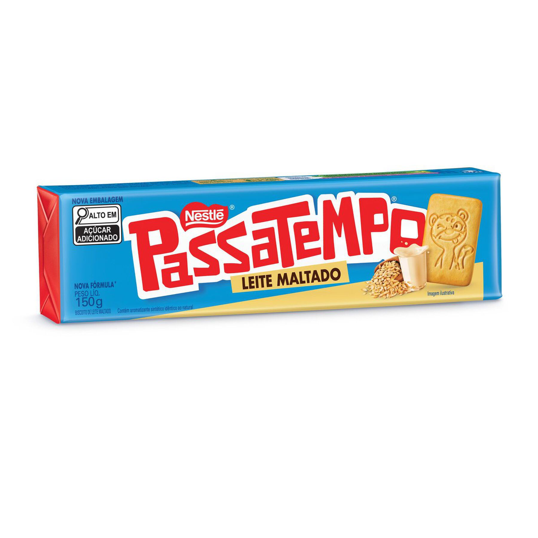 Biscoito Leite Maltado Passatempo Nestlé 150g