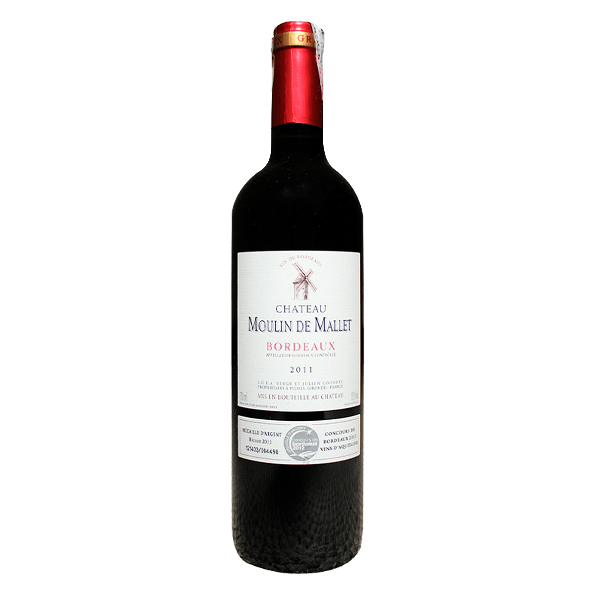 Vinho Tinto Moulin de Mallet Chateau Garrafa 750ml