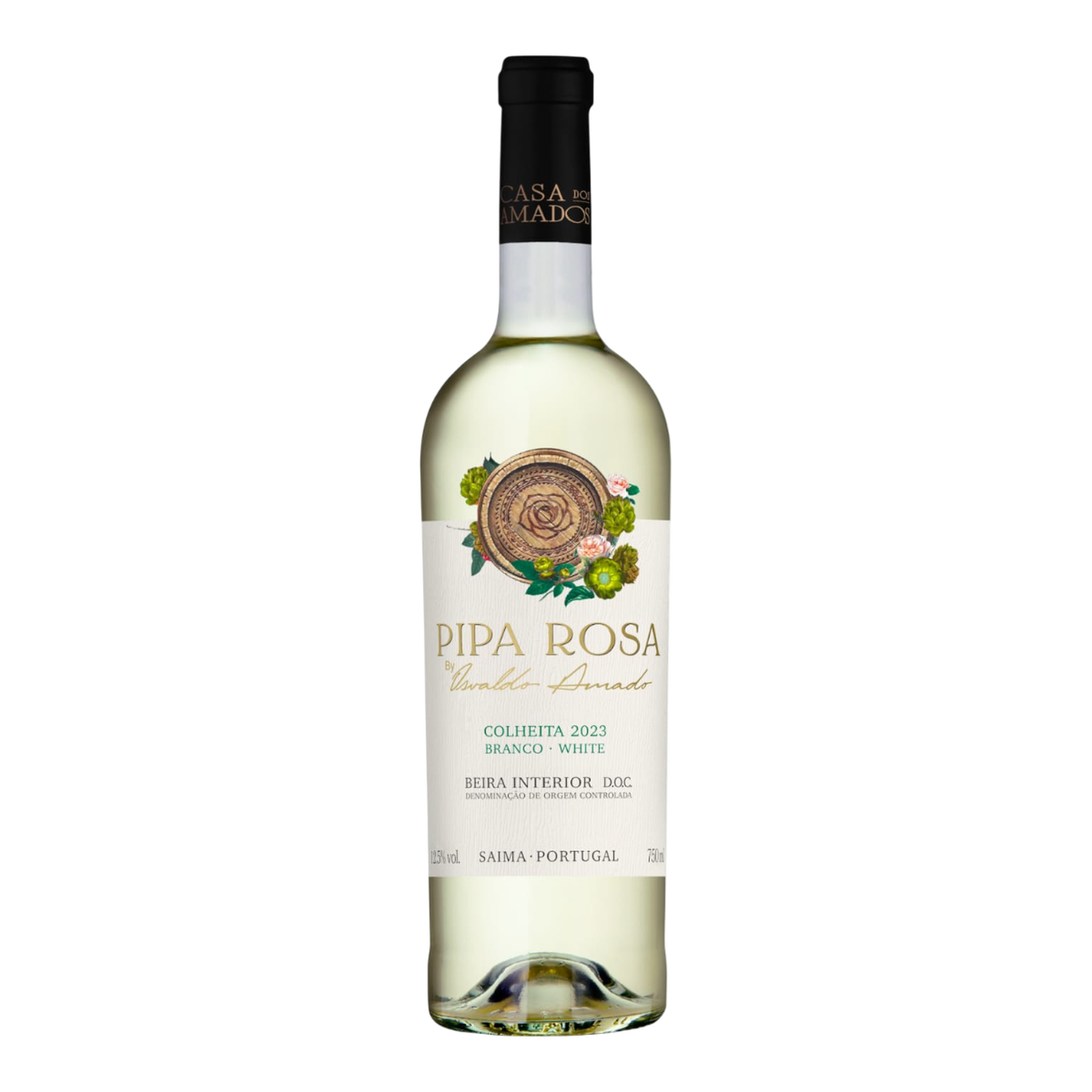 Vinho Branco Pipa Rosa Garrafa 750ml