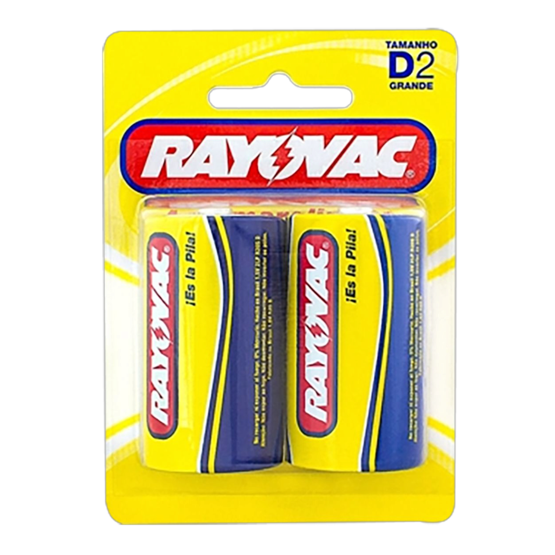 Pilha D Rayovac C/2 Unidades