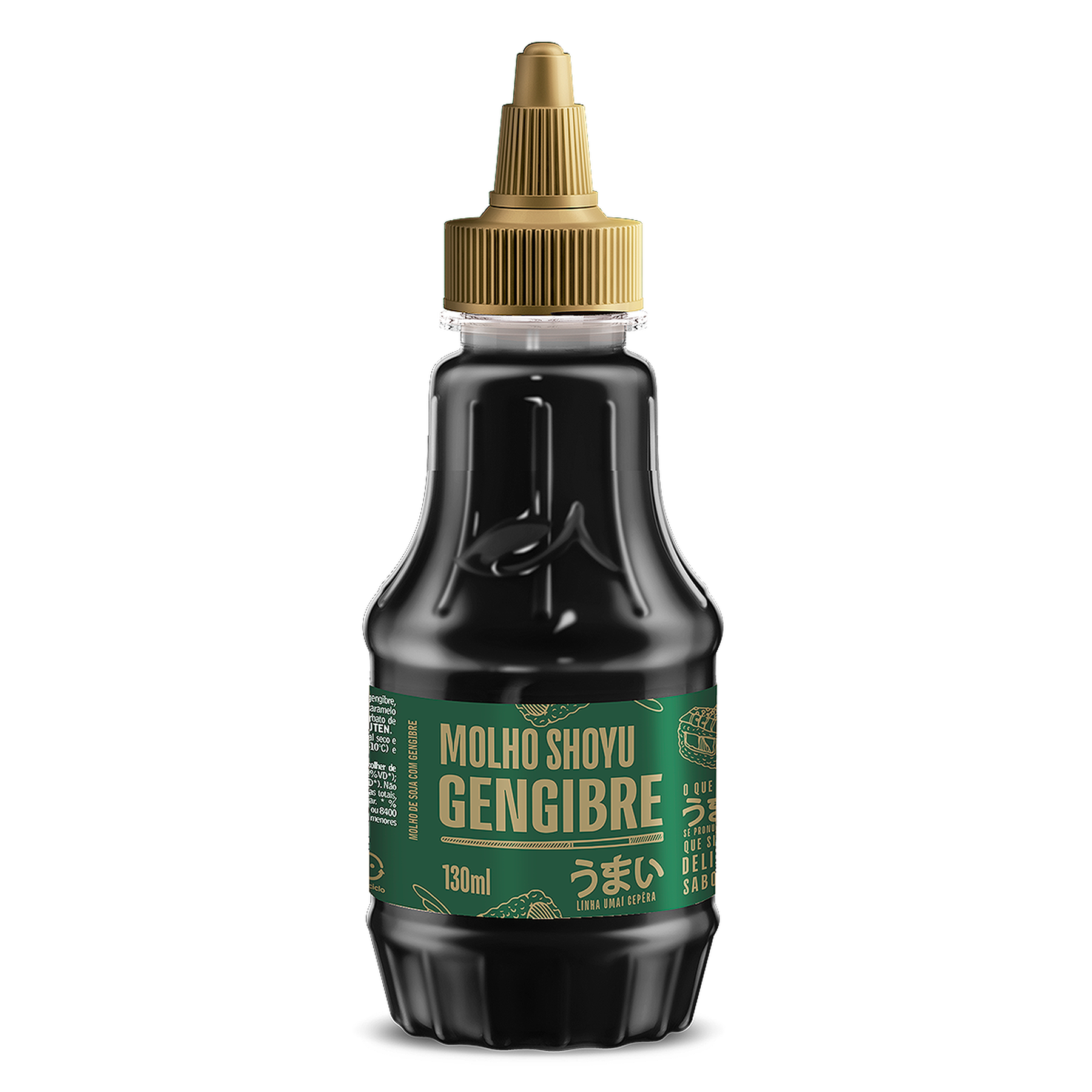Molho Shoyu Gengibre Umai Cepêra Frasco 130ml