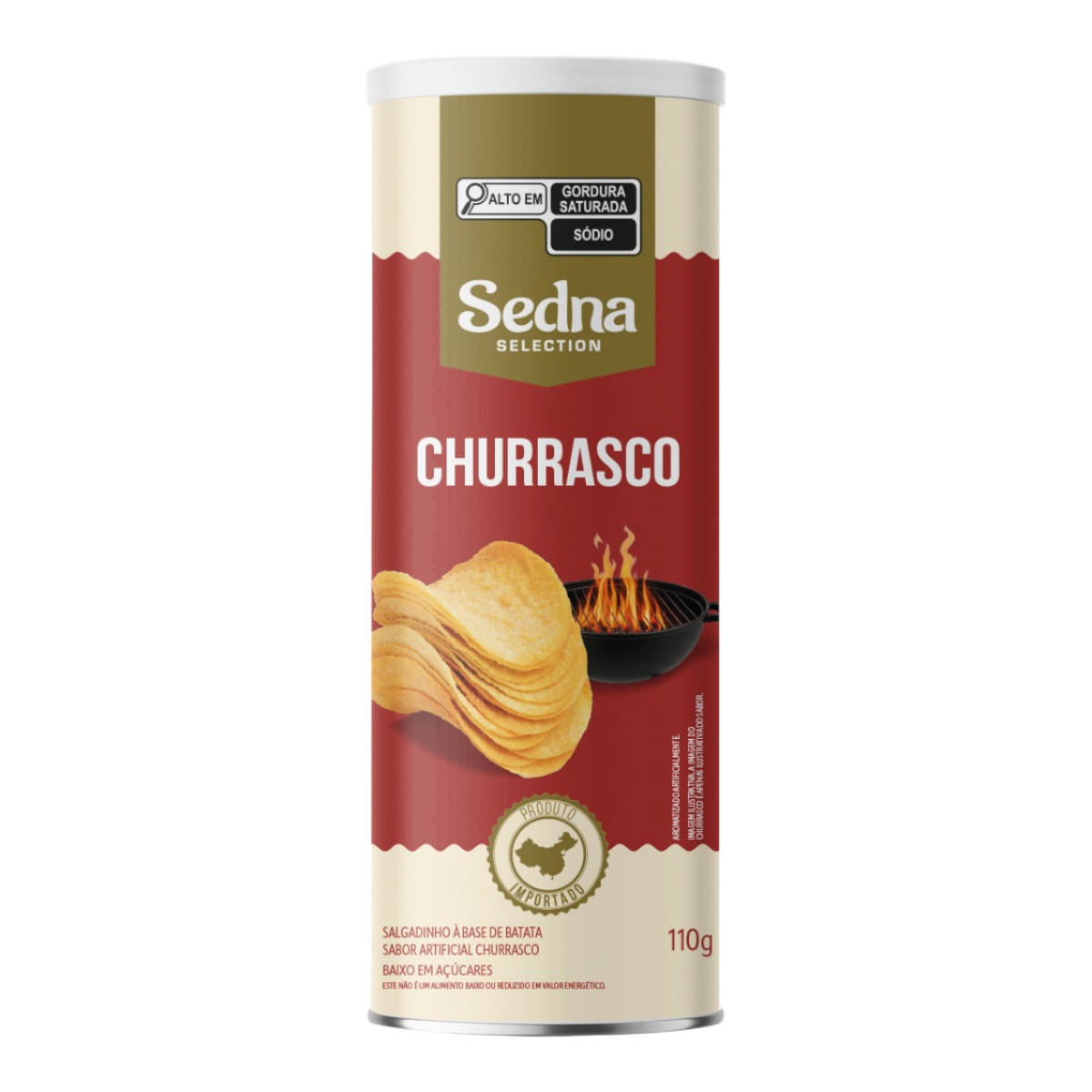 Batata Churrasco Sedna Tubo 110g