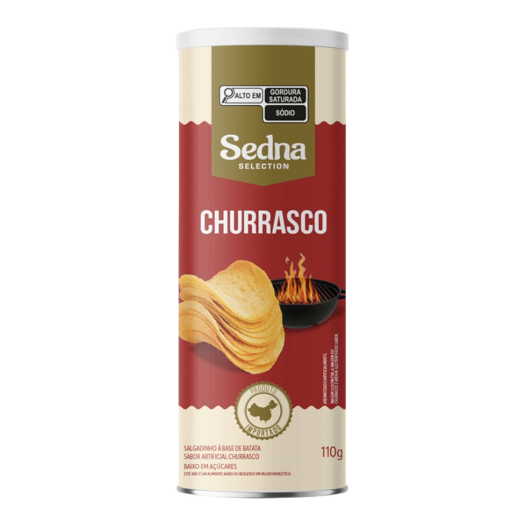 Batata Churrasco Sedna Tubo 110g