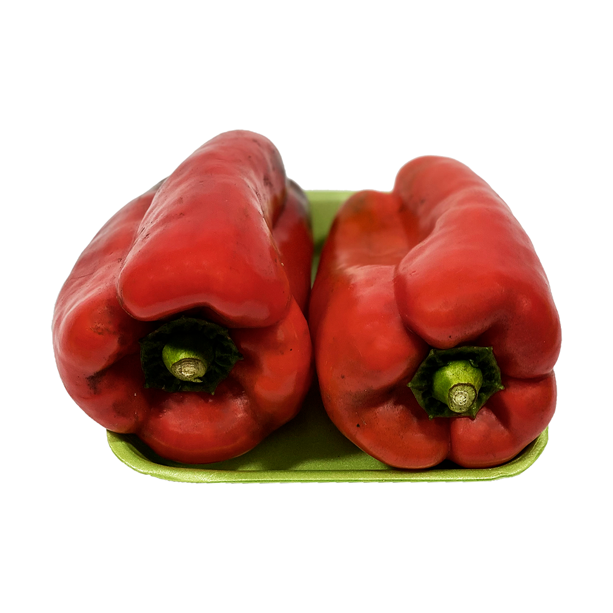 Piment&atilde;o Vermelho - Bandeja C/2 Unidades aprox. 412g