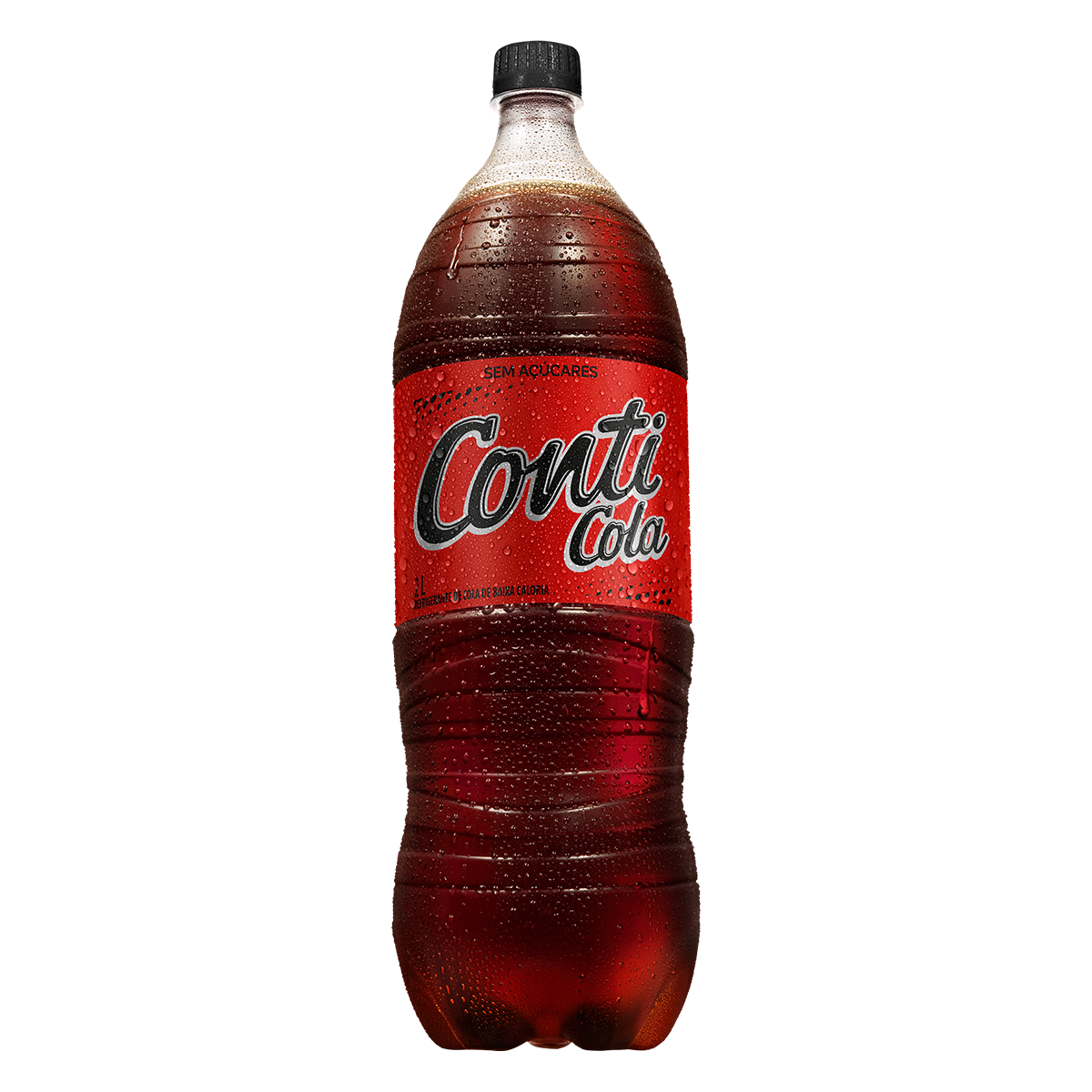 Refrigerante Cola Sem A&ccedil;&uacute;cares Conti Garrafa 2l