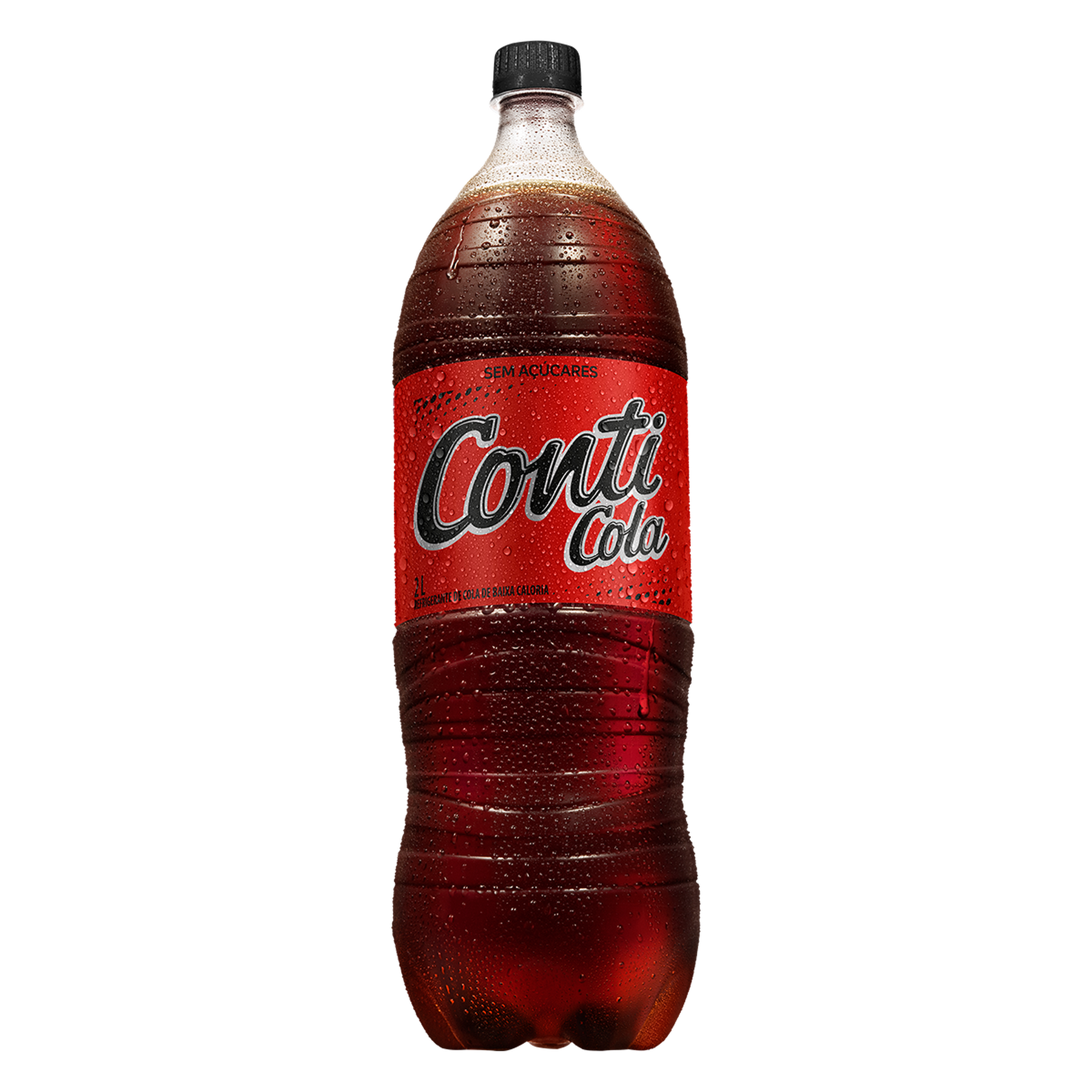 Refrigerante Cola Sem Açúcares Conti Garrafa 2l
