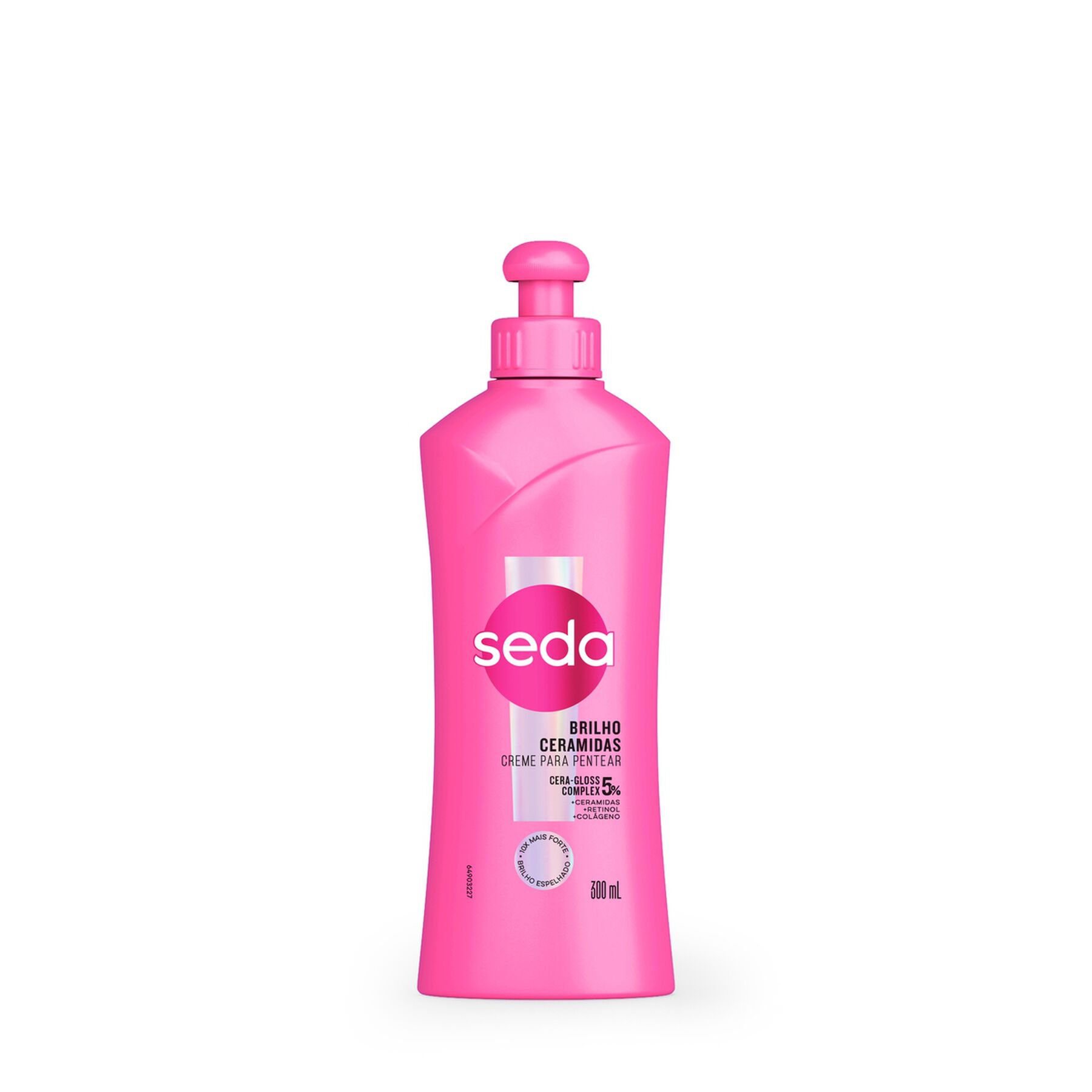 Creme para Pentear Brilho Ceramidas Seda Frasco 300ml