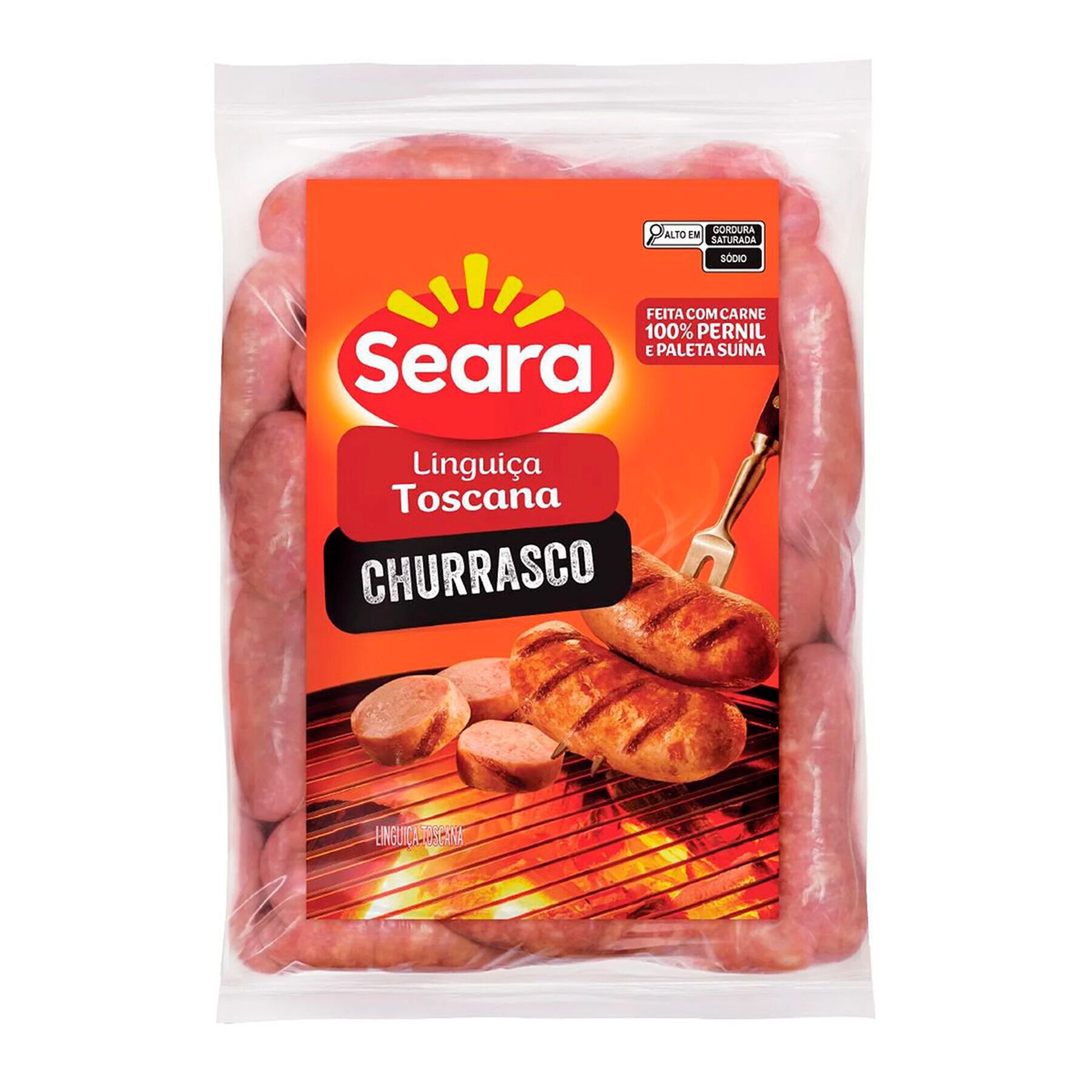 Lingui&ccedil;a Toscana Churrasco Seara aprox. 840g
