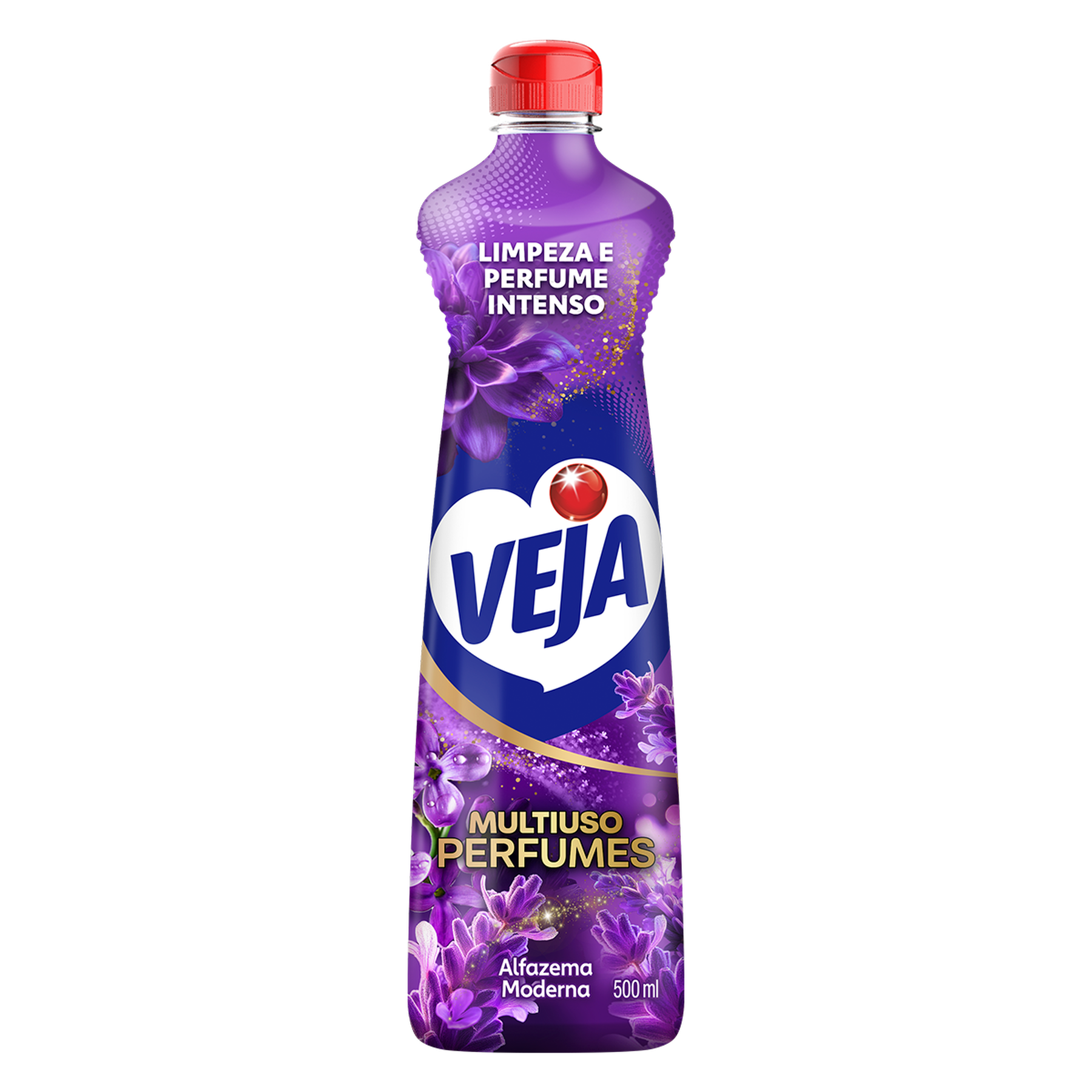 Limpador Multiuso Perfumes Alfazema Moderna Veja Squeeze 500ml