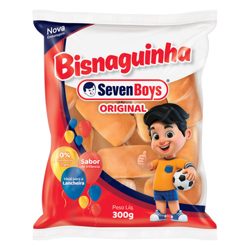 Pão Bisnaguinha Original Seven Boys Pacote 300g