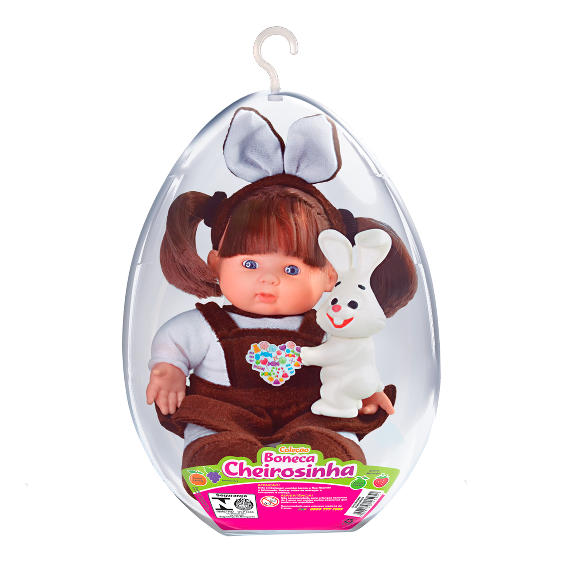 Ovo de Brinquedo Boneca Cheirosinha (M) - Sortido