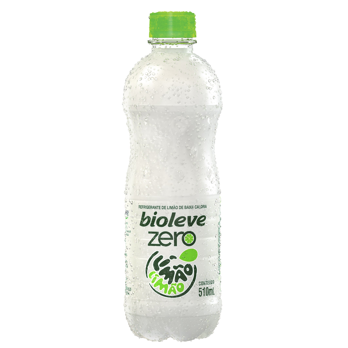 Refrigerante Lim&atilde;o Lim&atilde;o Bioleve Zero Garrafa 510ml