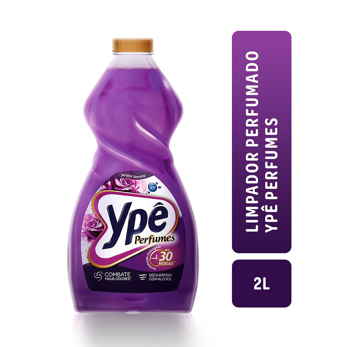 Limpador Perfumado Jardim Secreto Yp&ecirc; Premium Frasco 2l