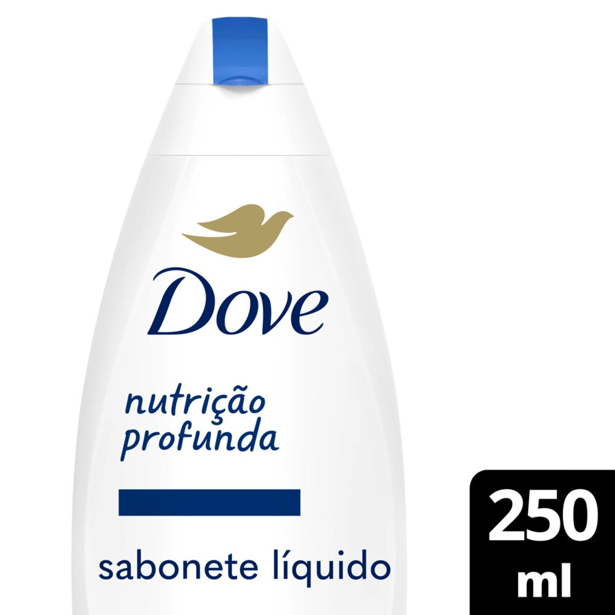 Sabonete L&iacute;quido Dove Nutri&ccedil;&atilde;o Profunda Frasco 250ml