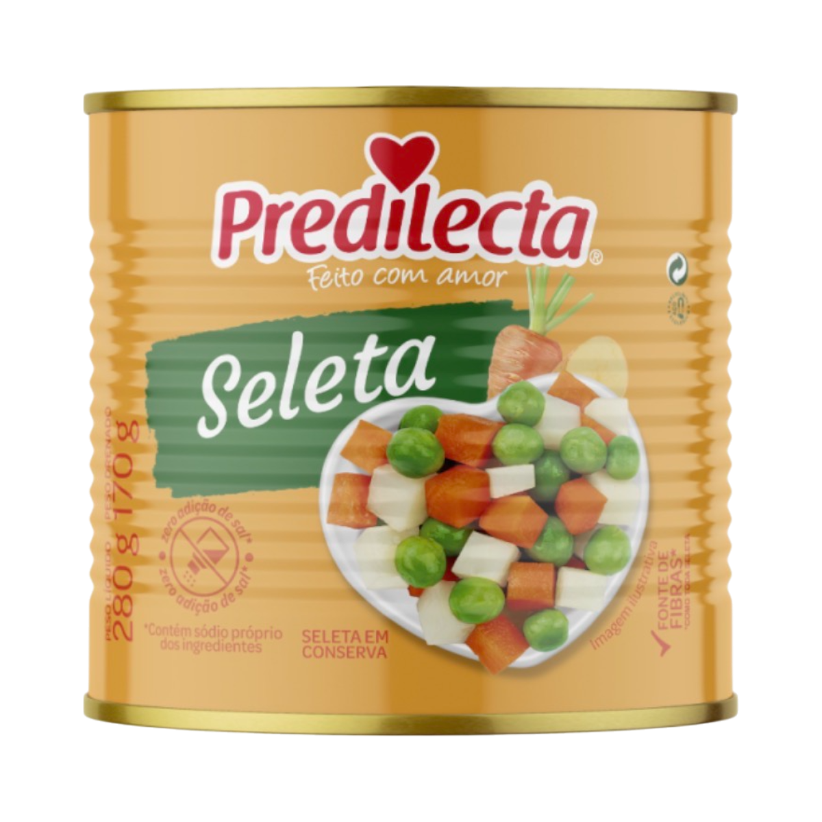Seleta de Legumes Predilecta Lata 170g