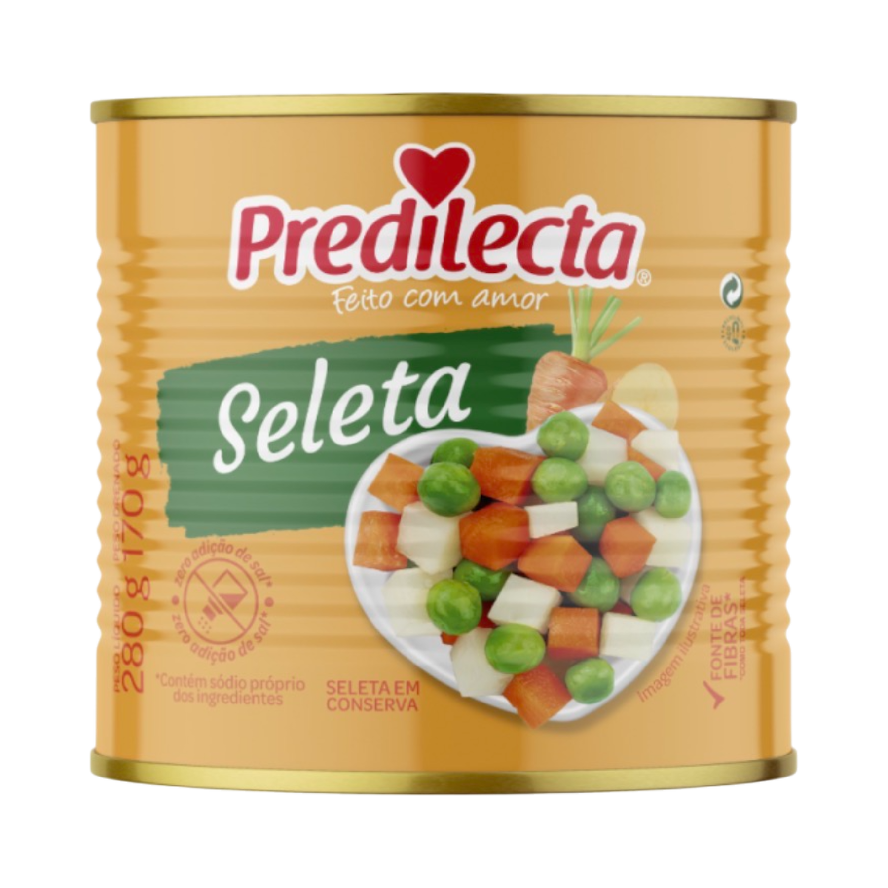 Seleta de Legumes Predilecta Lata 170g