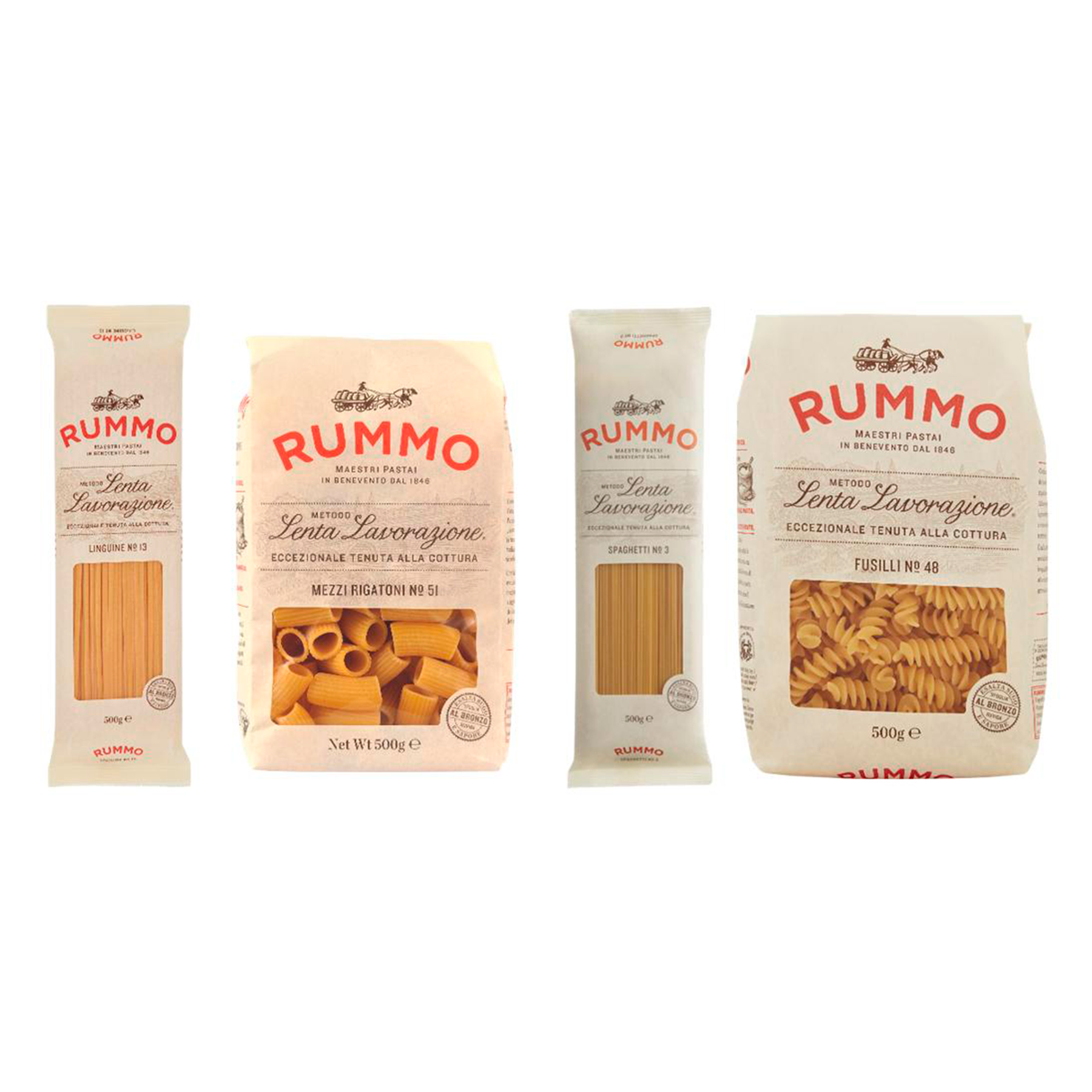 Macarrão Rummo 500g C/4 Unidades