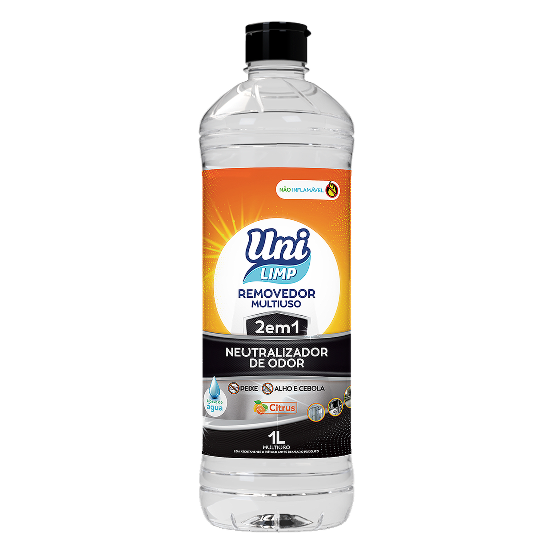 Removedor Multiuso Neutralizador de Odor Citrus Uni Limp Garrafa 1l