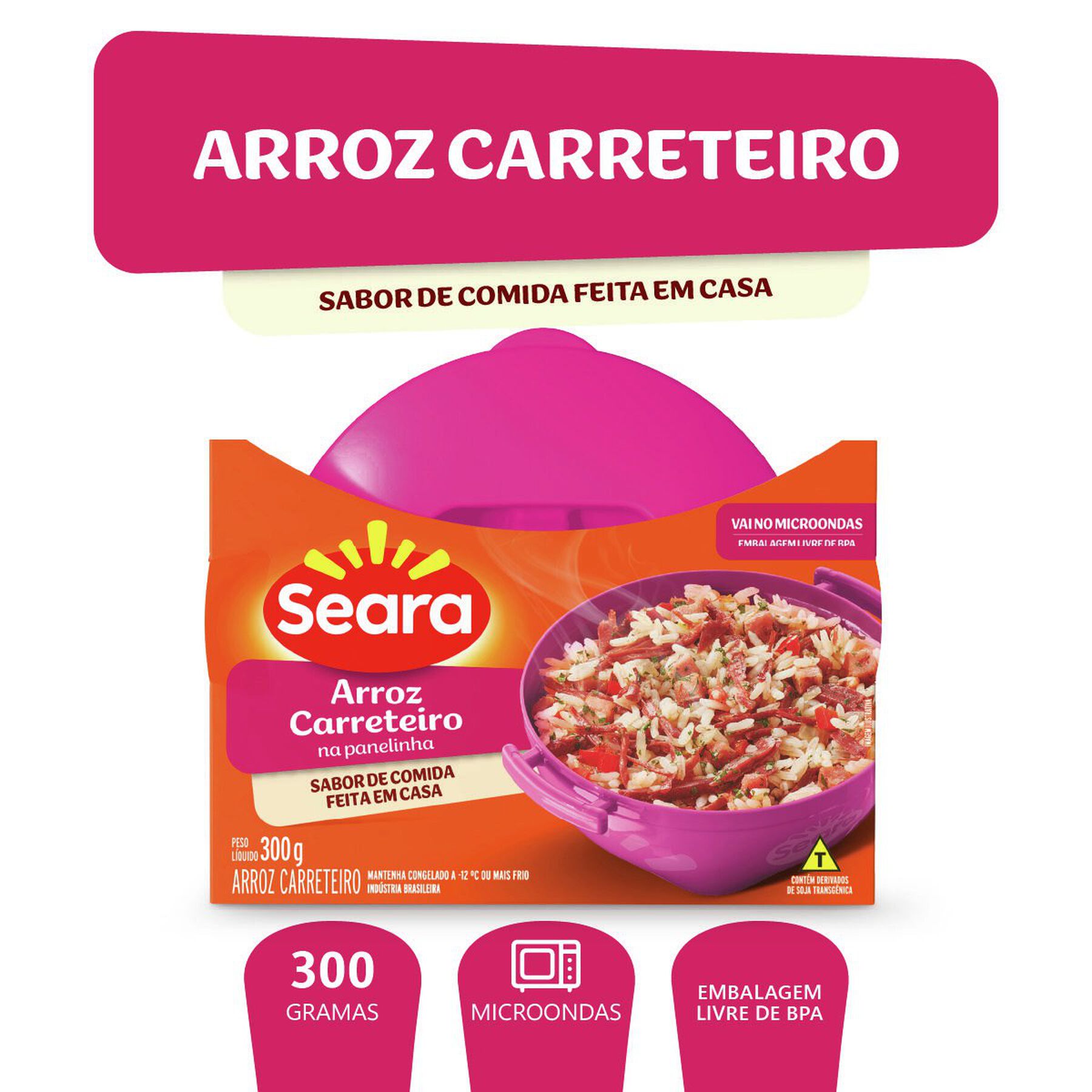 Arroz Carreteiro Na Panelinha Seara 300g