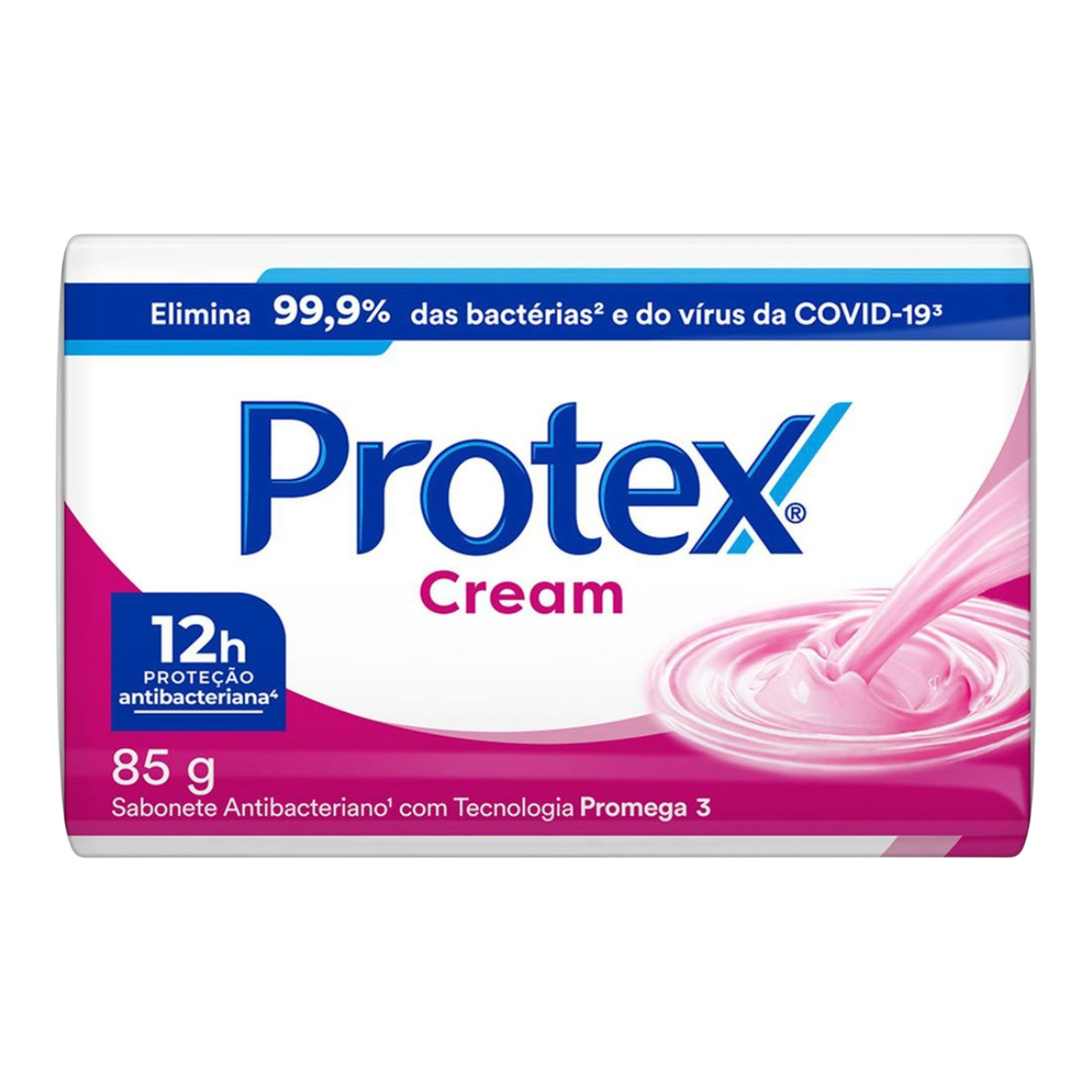 Sabonete Barra Antibacteriano Protex Cream Envolt&oacute;rio 85g