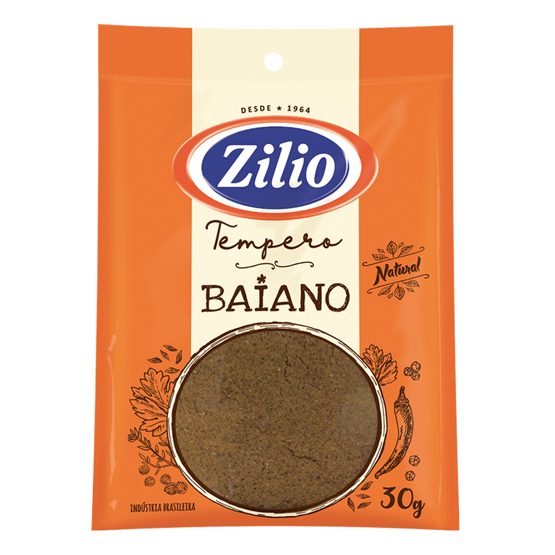 Tempero Baiano Zilio 30g