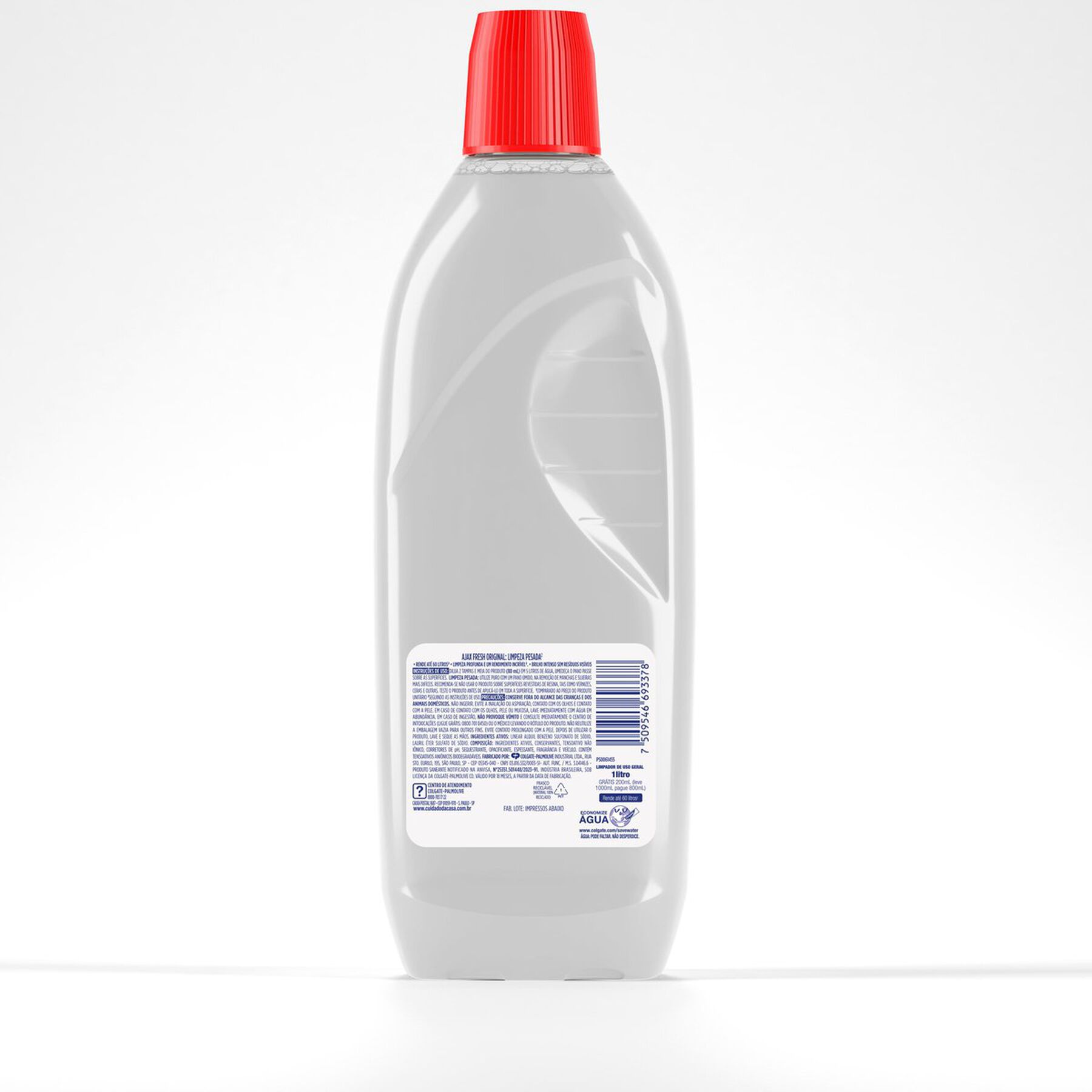 Limpador Uso Geral Fresh Original Ajax Frasco 800ml - Embalagem 20% de Desconto