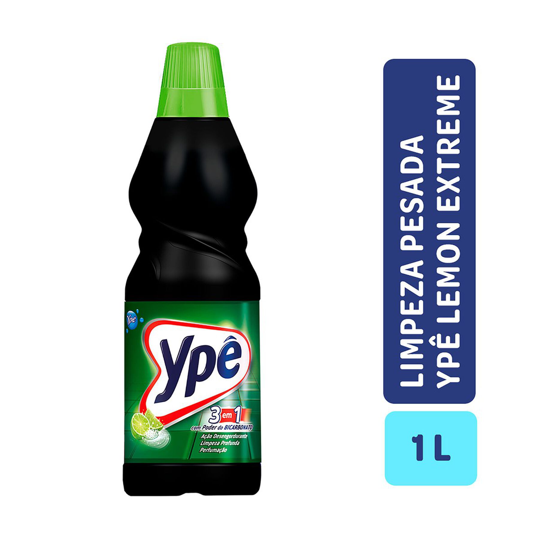 Limpador Limpeza Pesada Lemon Xtreme Ypê Premium Frasco 1l