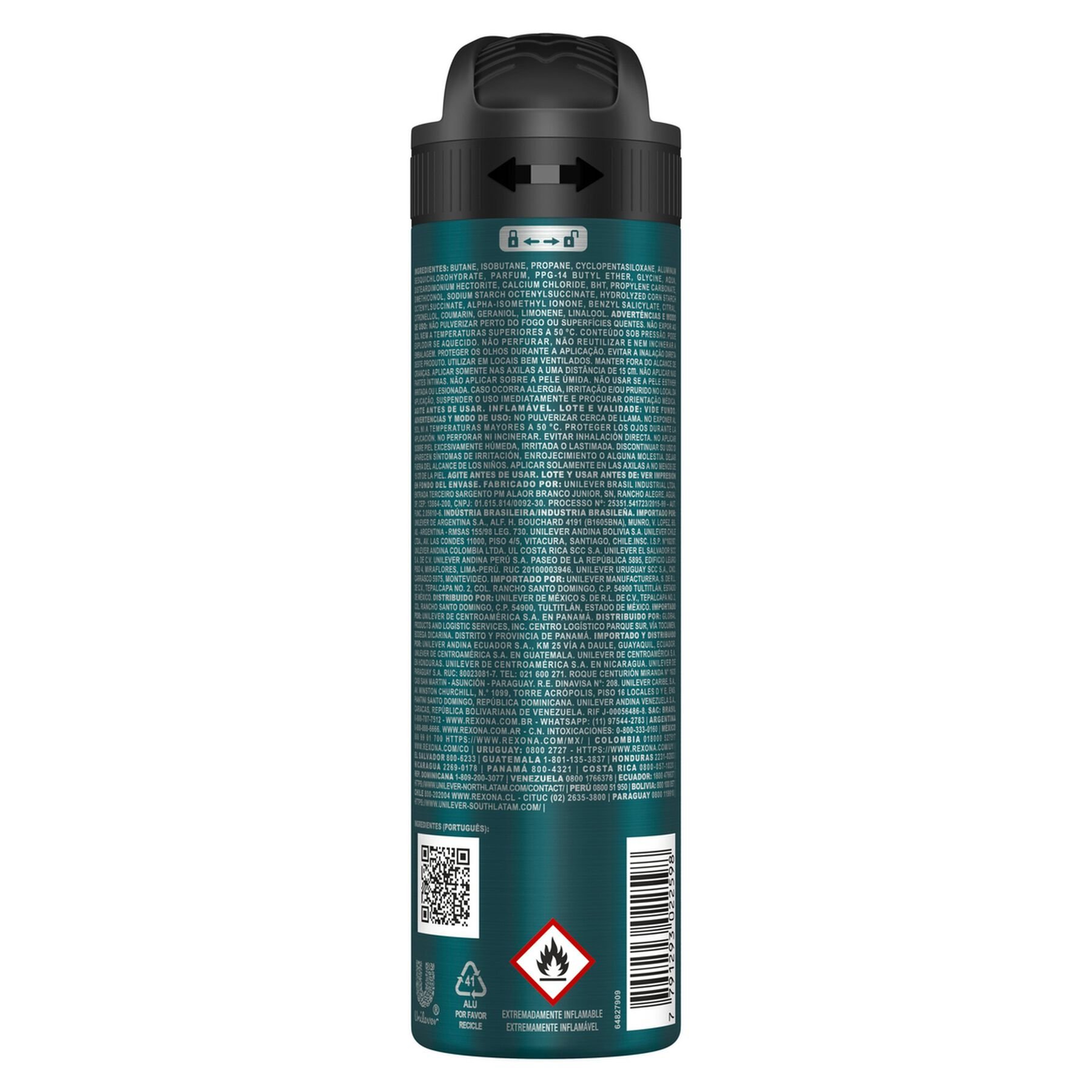 Antitranspirante Rexona Men Active Dry 150ml